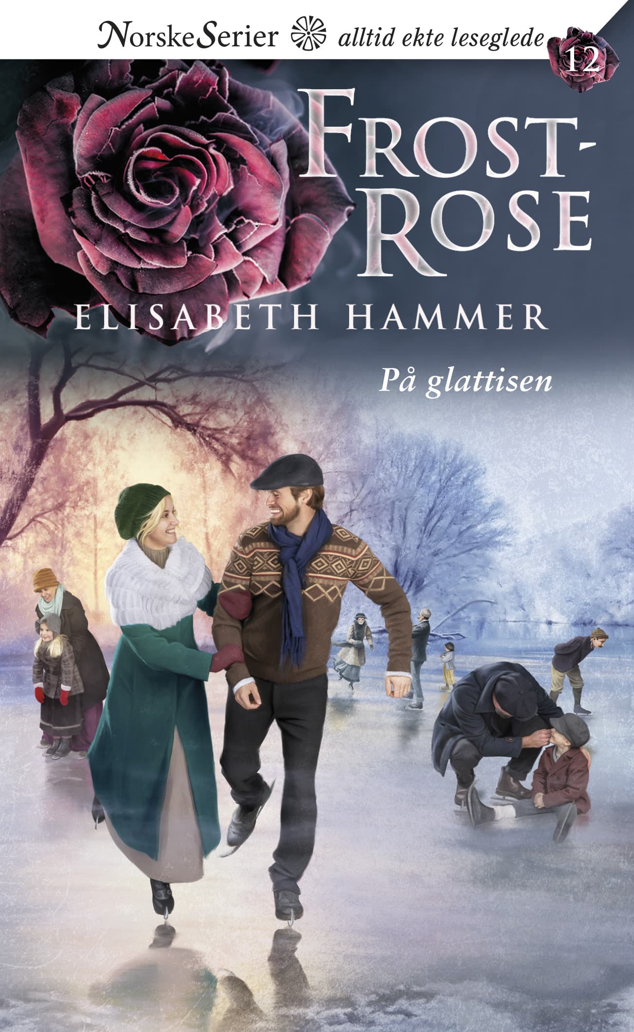 Omslag På glattisen av Elisabeth Hammer (Heftet)