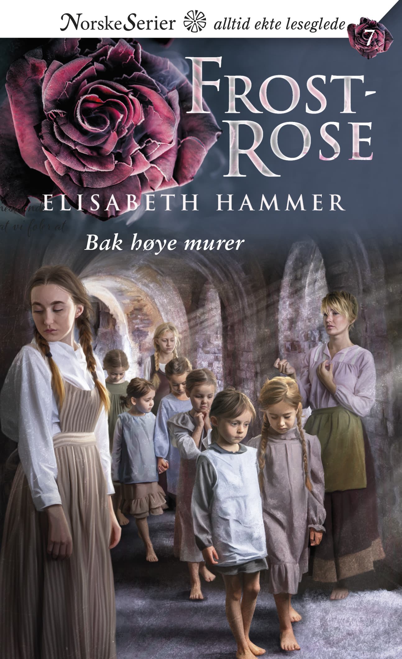 Omslag Bak høye murer av Elisabeth Hammer (Heftet)