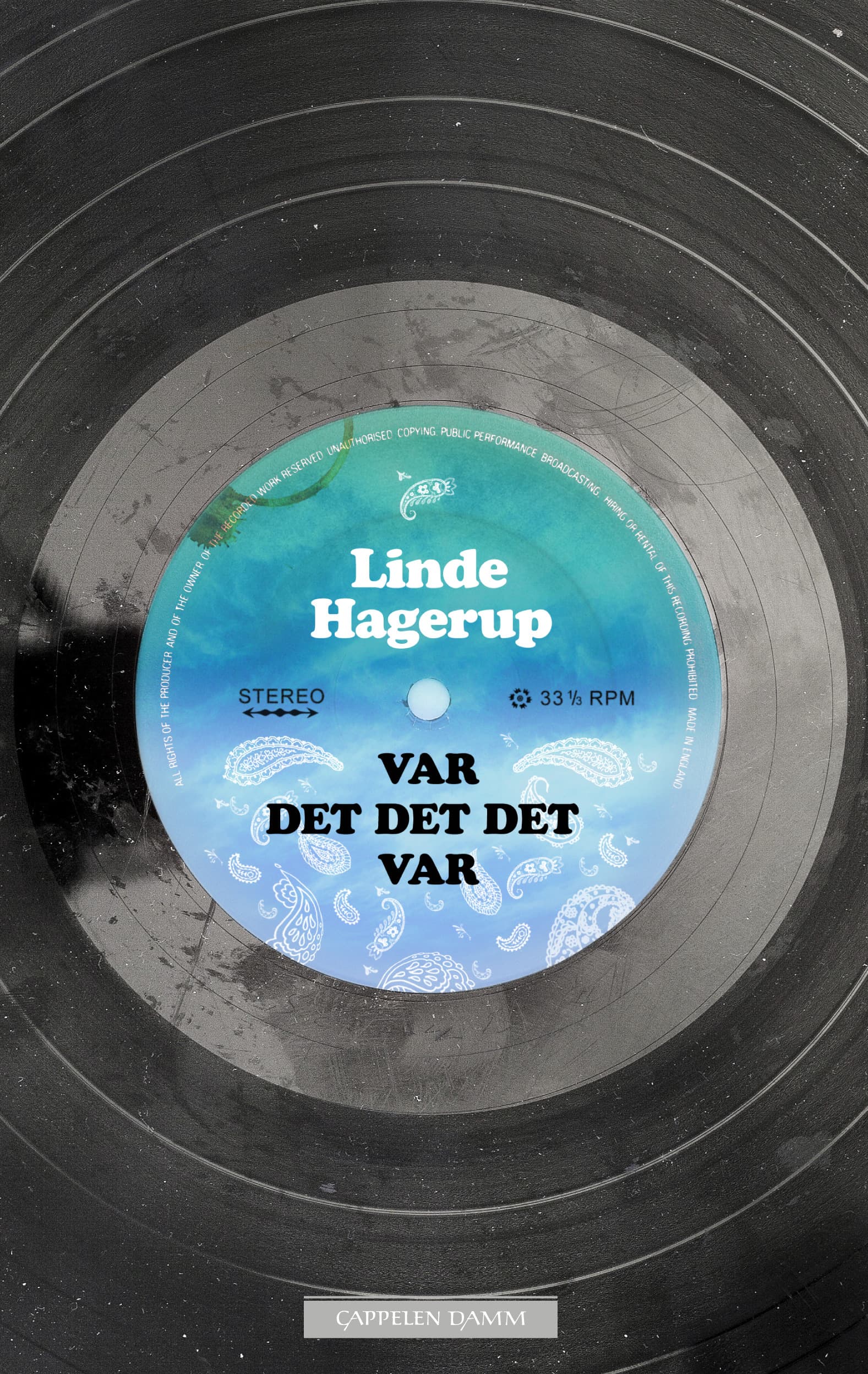 Omslag Var det det det var av Linde Hagerup (Innbundet)