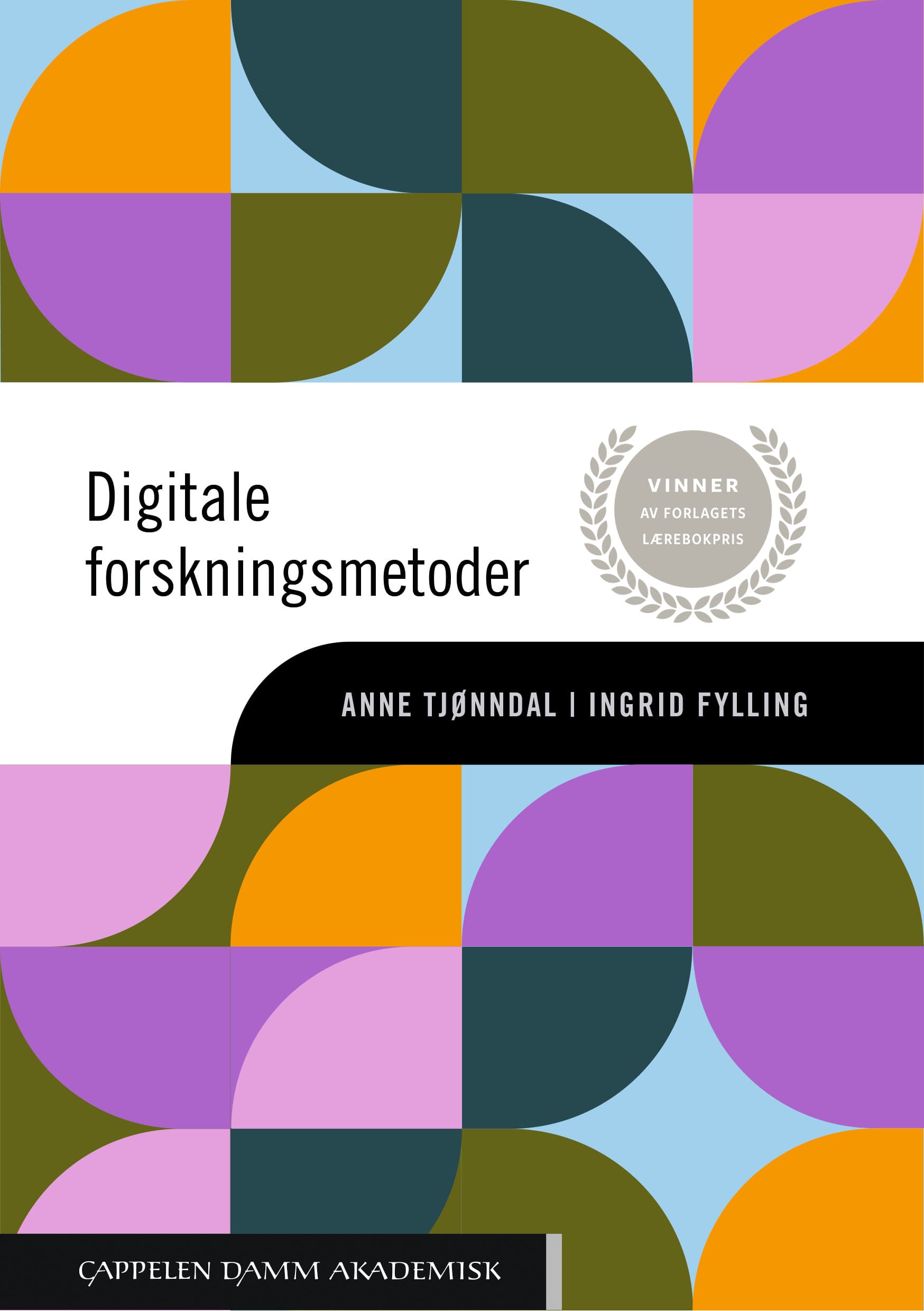 Omslag Digitale forskningsmetoder av Anne Tjønndal og Ingrid Fylling (Ebok)