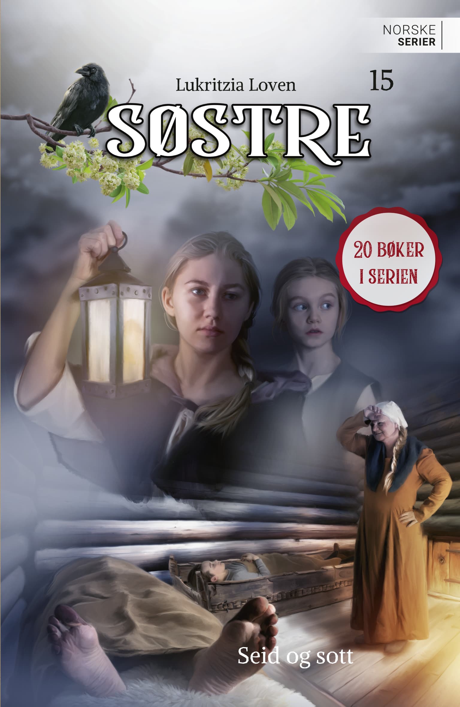 Omslag Seid og sott av Lukritzia Loven (Ebok)