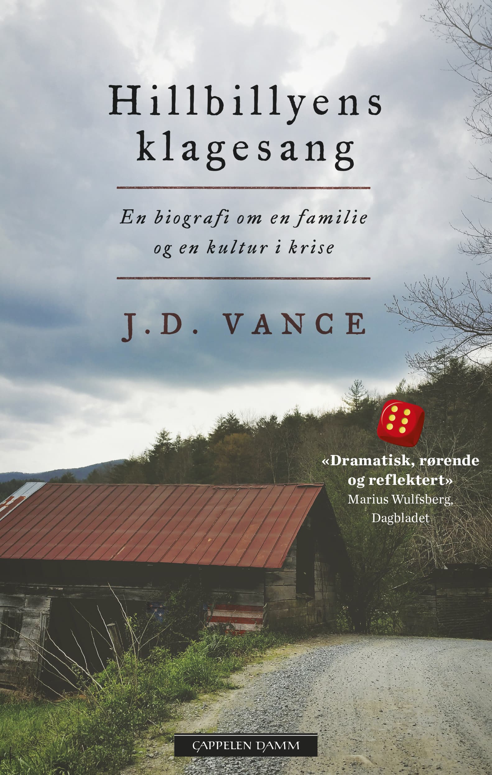 Omslag Hillbillyens klagesang av J.D. Vance (Innbundet)