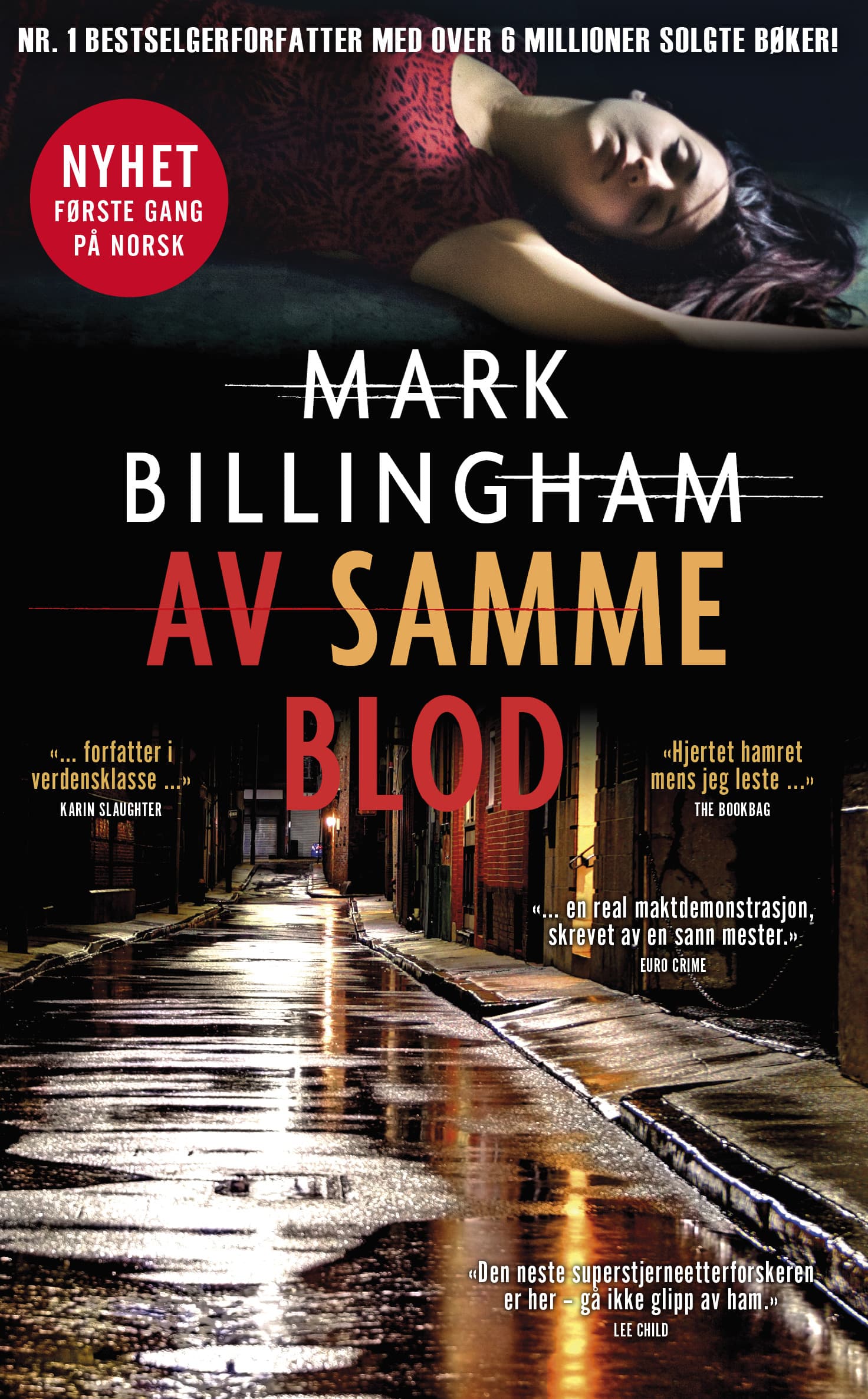 Omslag Av samme blod av Mark Billingham (Heftet)