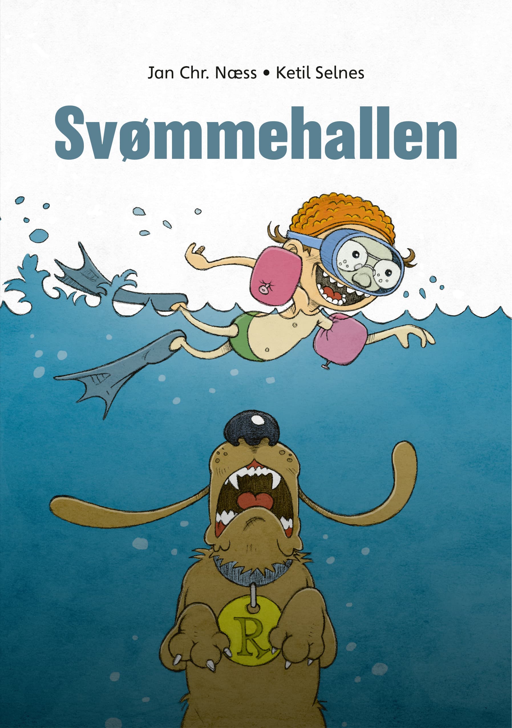 Omslag Leseløve nivå 1 - Svømmehallen av Jan Chr. Næss (Innbundet)