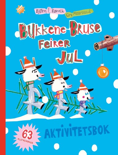 Bukkene Bruse feirer jul - Aktivitetsbok