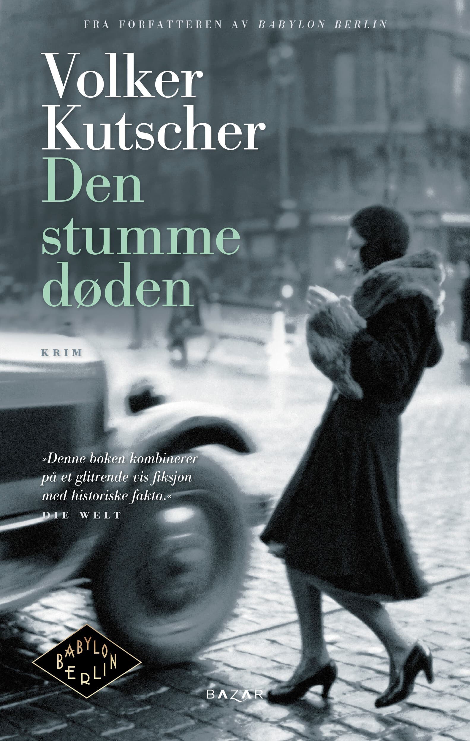 Omslag Den stumme døden av Volker Kutscher (Ebok)