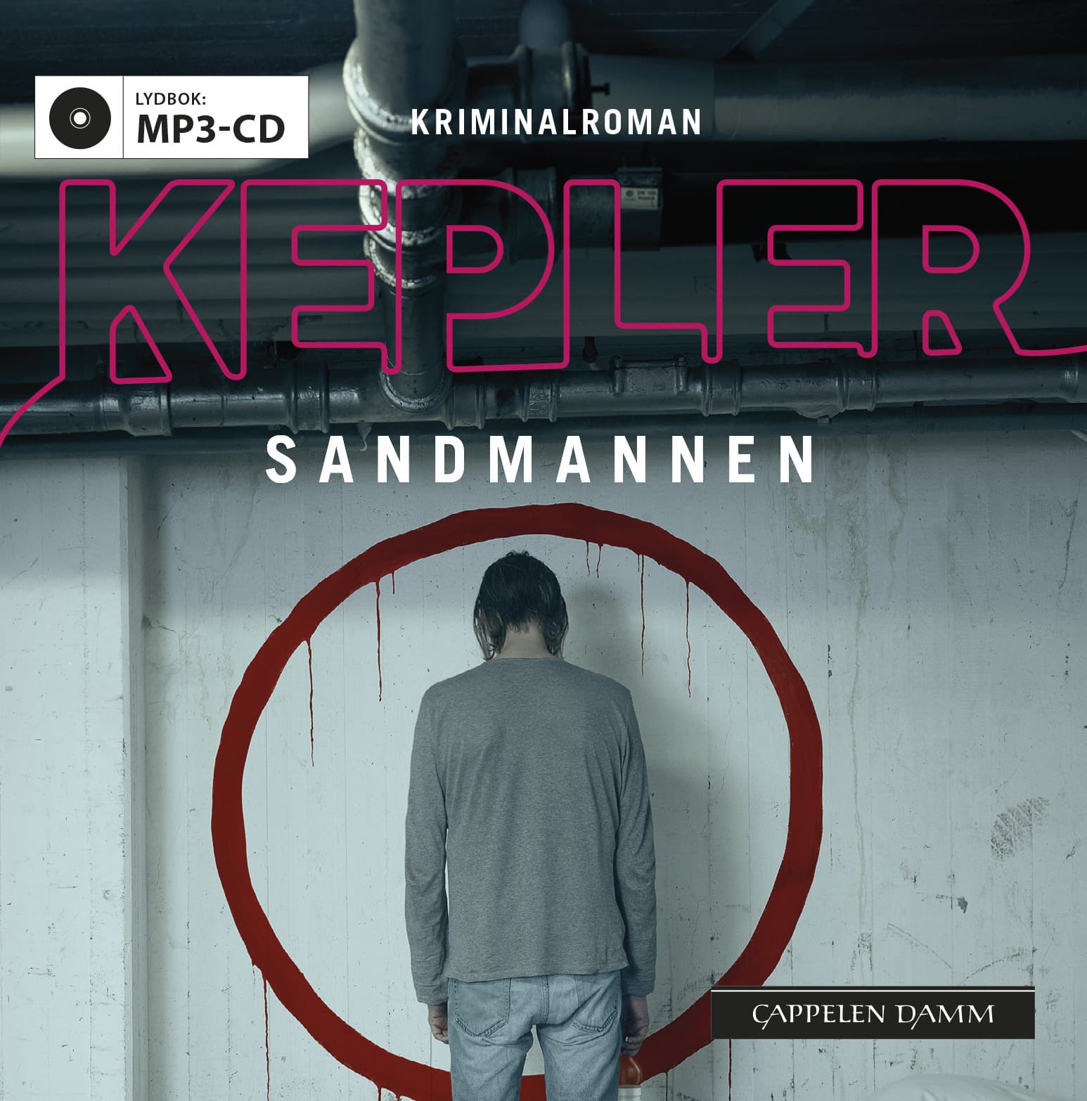 Omslag Sandmannen av Lars Kepler (CD)