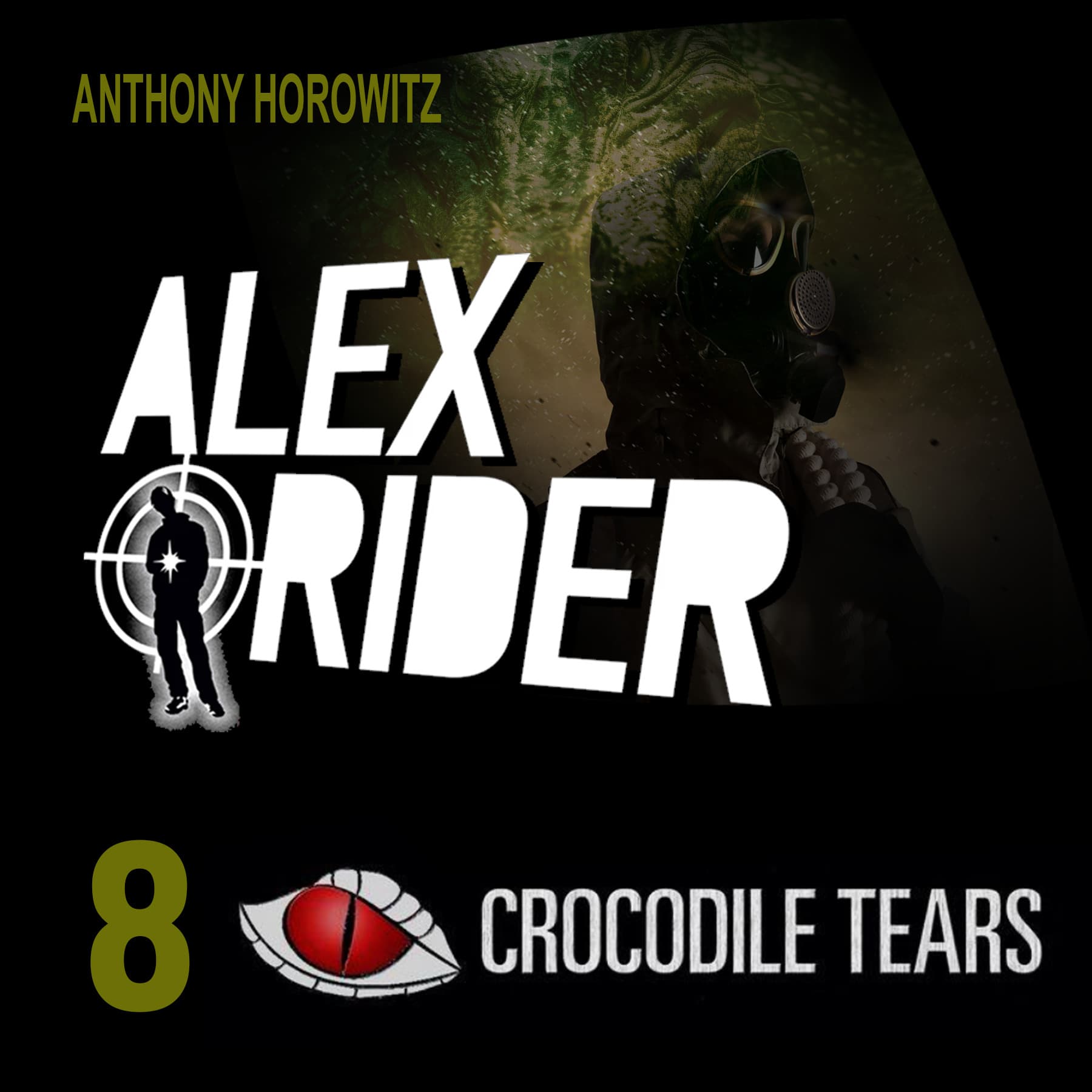 Omslag Crocodile tears av Anthony Horowitz (Lydbok)