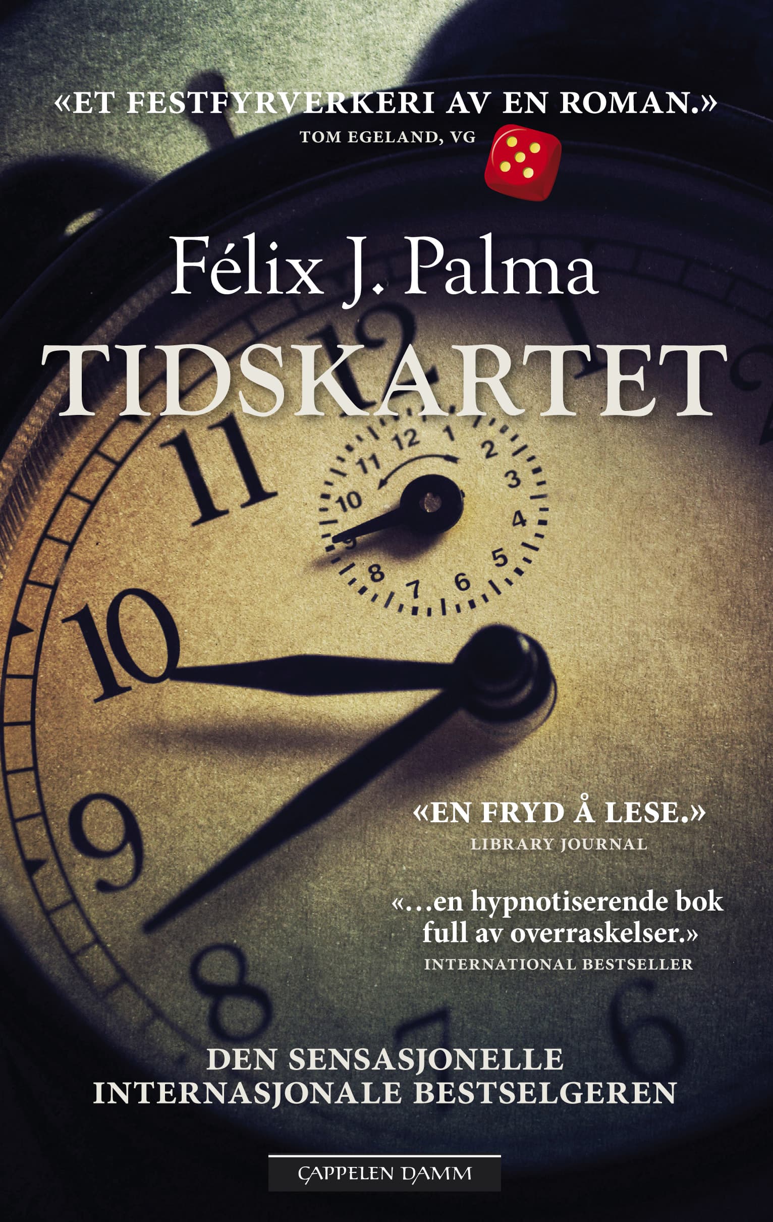 Omslag Tidskartet av Félix J. Palma (Heftet)