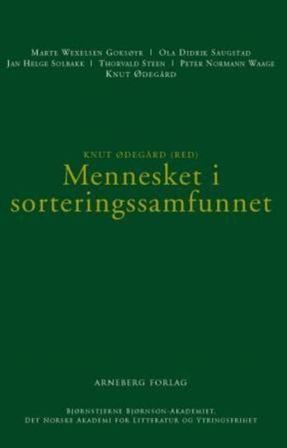 Omslag Mennesket i sorteringssamfunnet (Heftet)