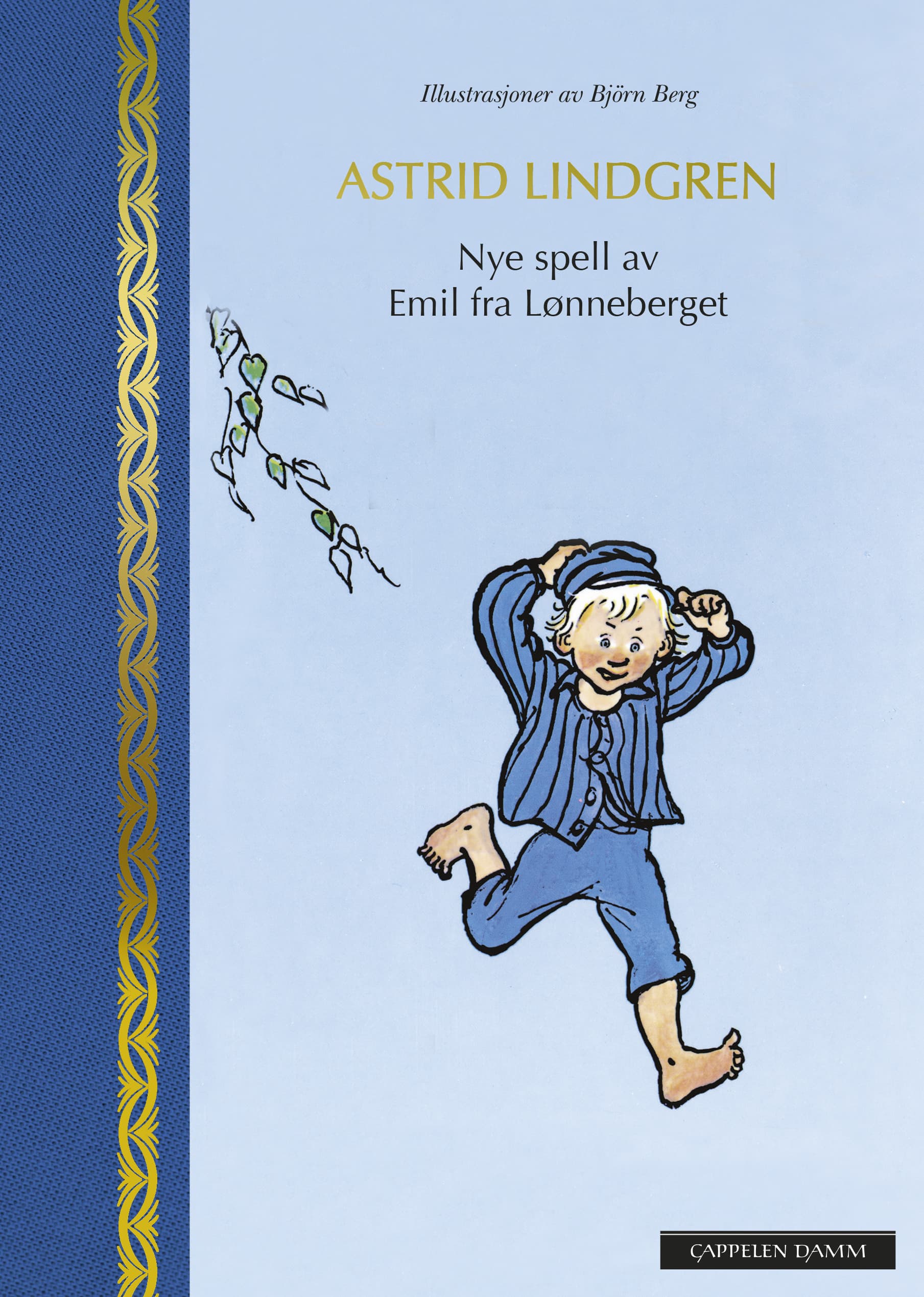 Omslag Nye spell av Emil fra Lønneberget av Astrid Lindgren (Innbundet)