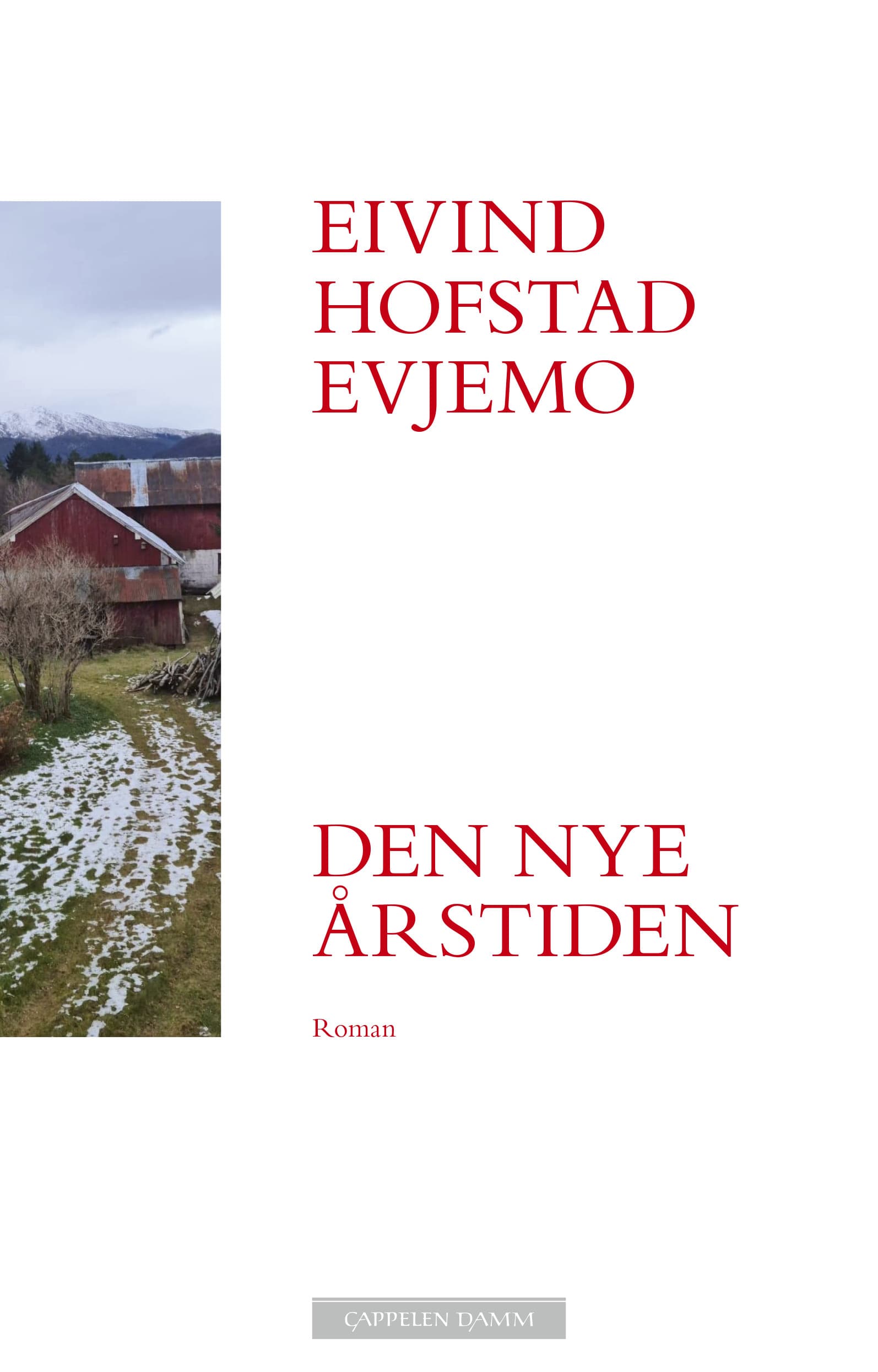 Omslag Den nye årstiden av Eivind Hofstad Evjemo (Innbundet)