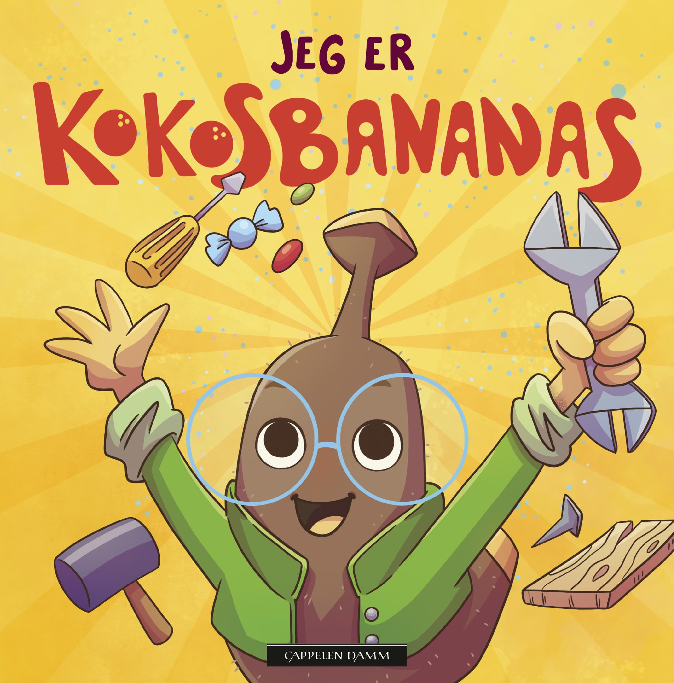 Omslag Jeg er Kokosbananas av Rolf Magne G. Andersen (Ebok)