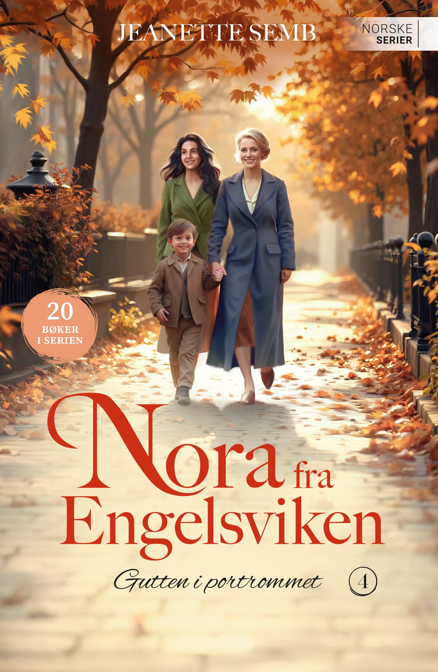 Omslag Gutten i portrommet av Jeanette Semb (Ebok)