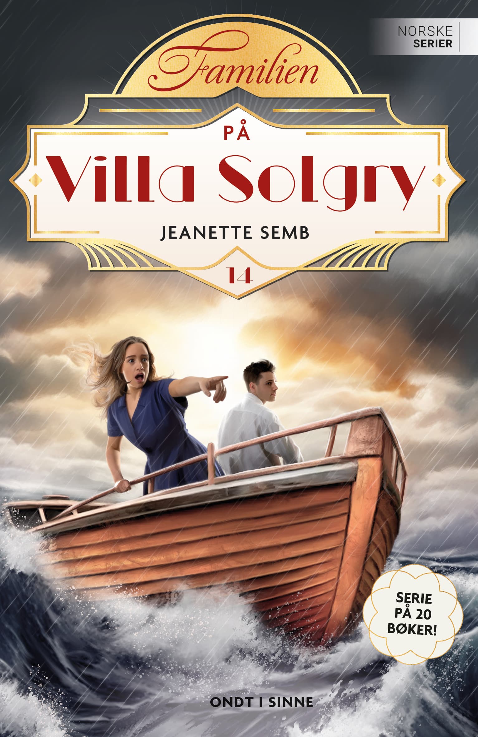 Omslag Ondt i sinne av Jeanette Semb (Heftet)
