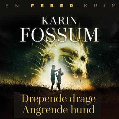 Drepende drage. Angrende hund