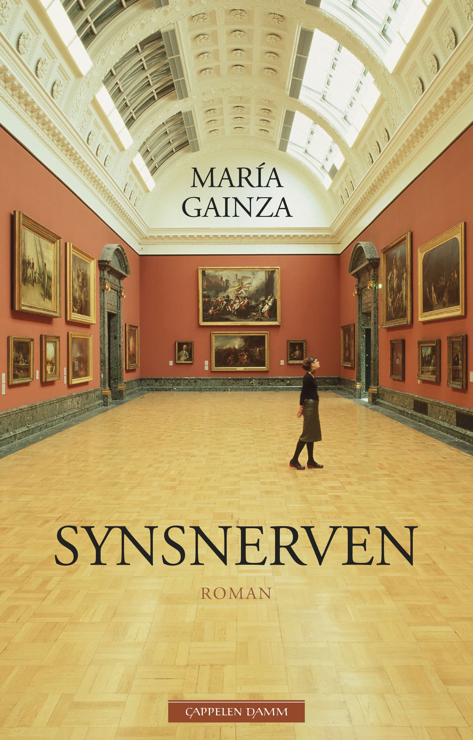 Omslag Synsnerven av María Gainza (Innbundet)