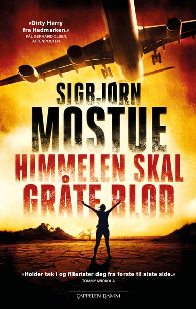 Omslag av "Himmelen skal gråte blod"