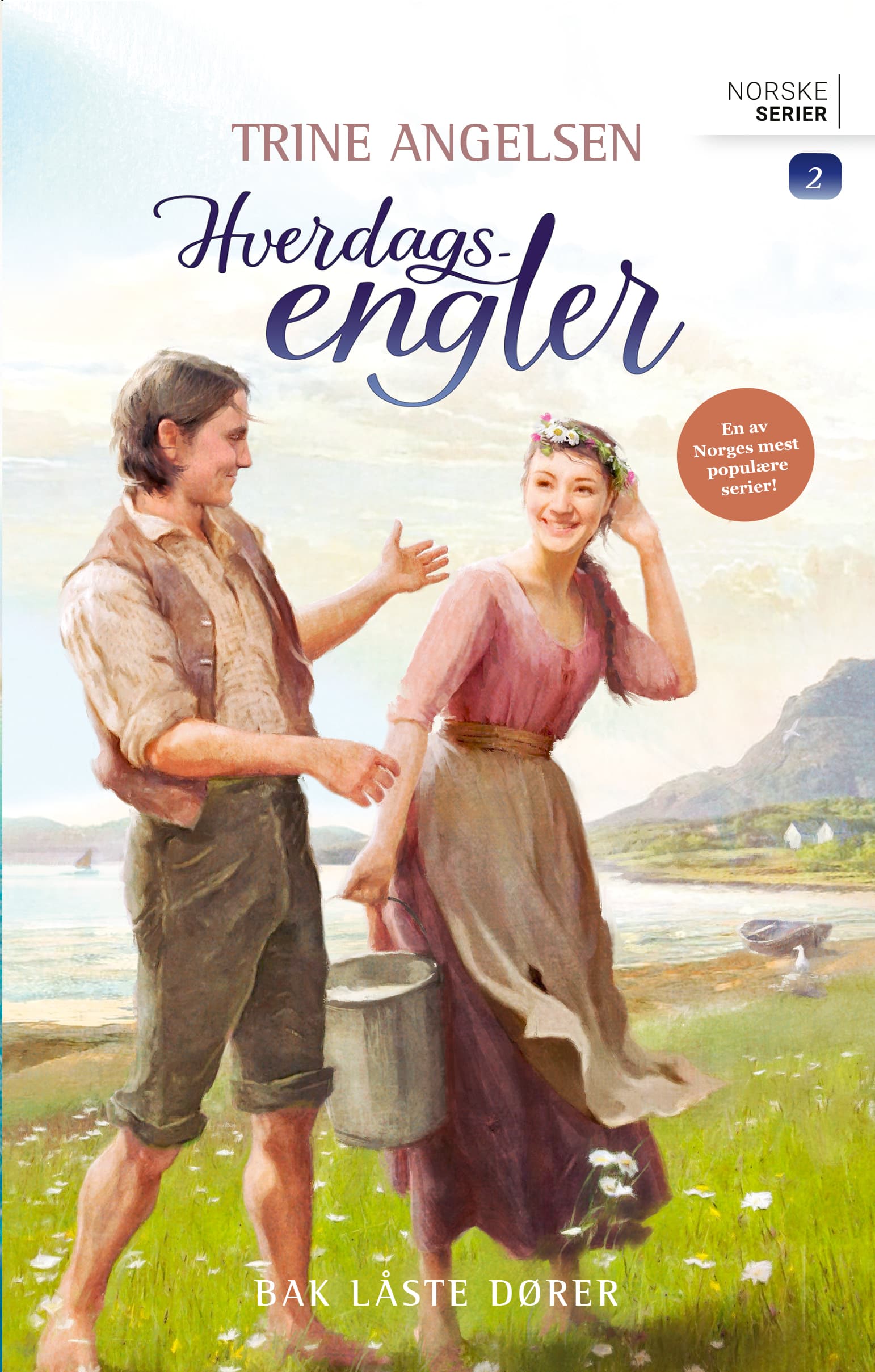 Omslag Bak låste dører av Trine Angelsen (Heftet)
