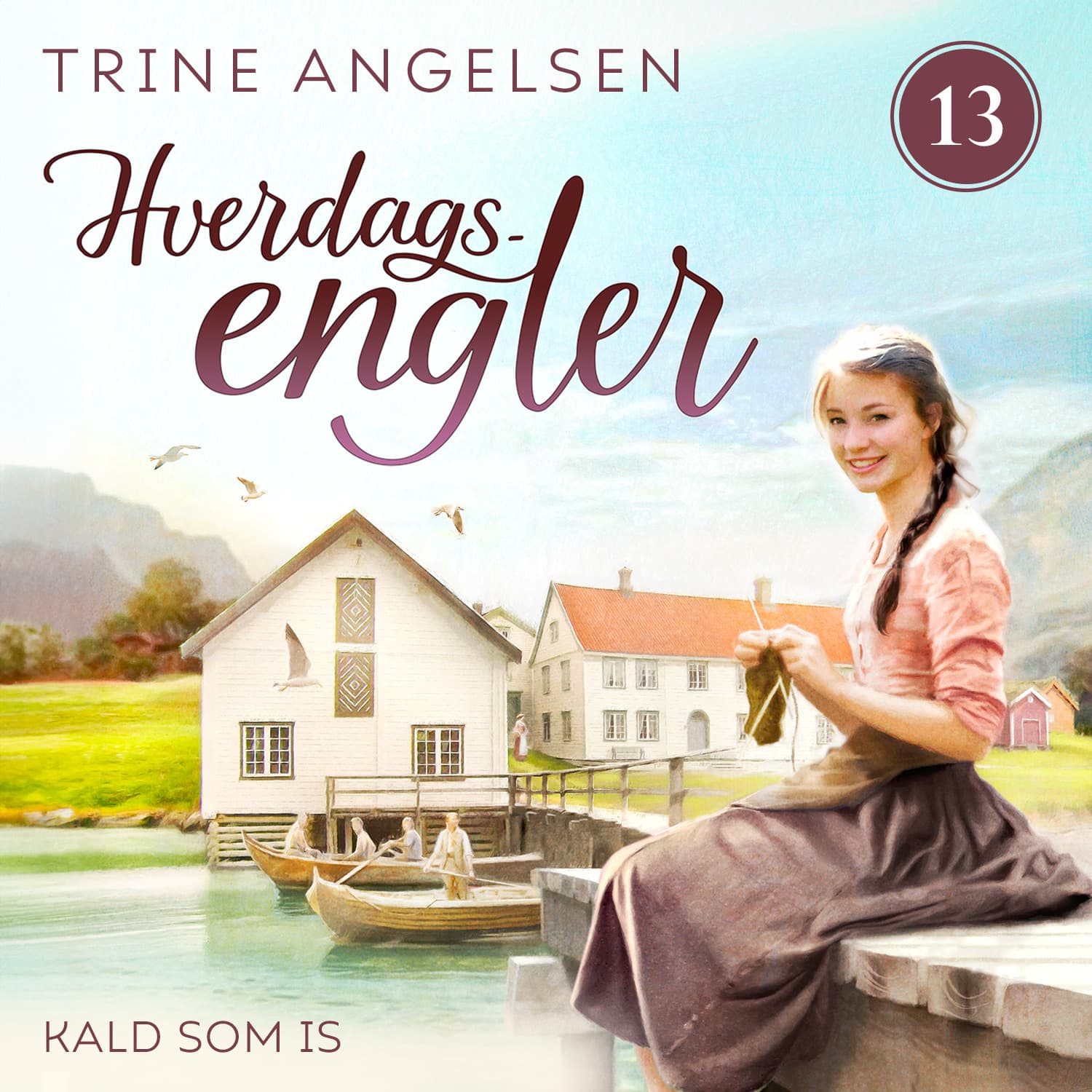 Omslag Kald som is av Trine Angelsen (Lydbok)
