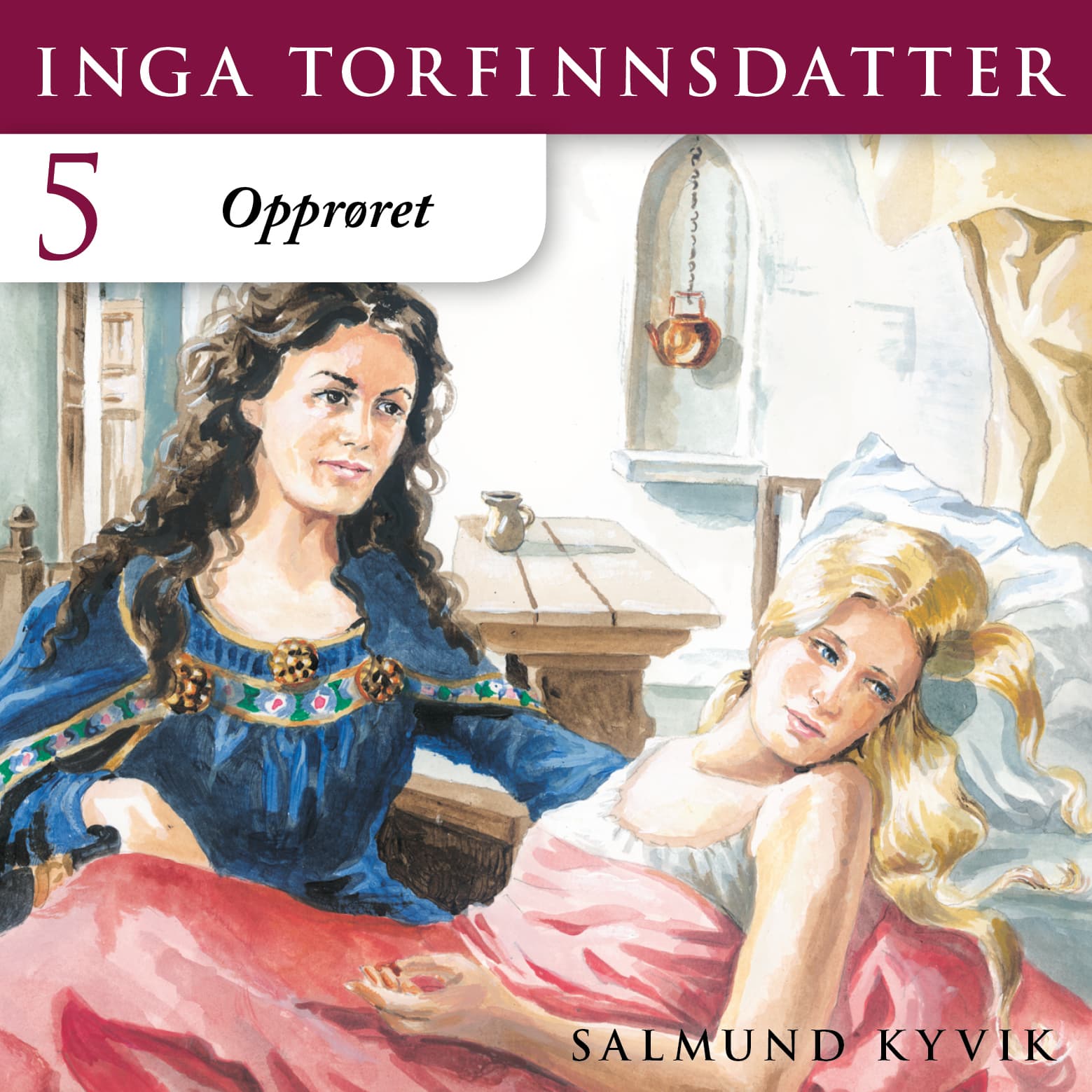 Omslag Opprøret av Salmund Kyvik (Lydbok)