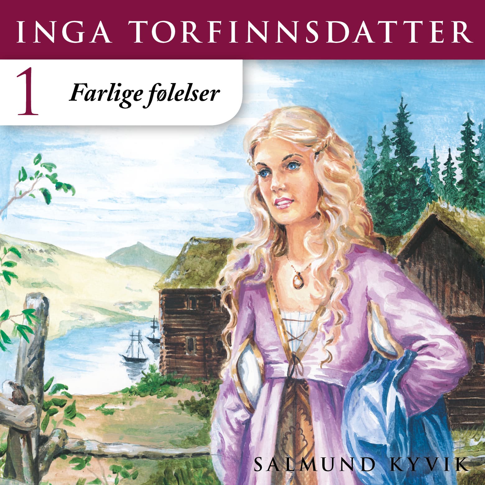 Omslag Farlige følelser av Salmund Kyvik (Lydbok)
