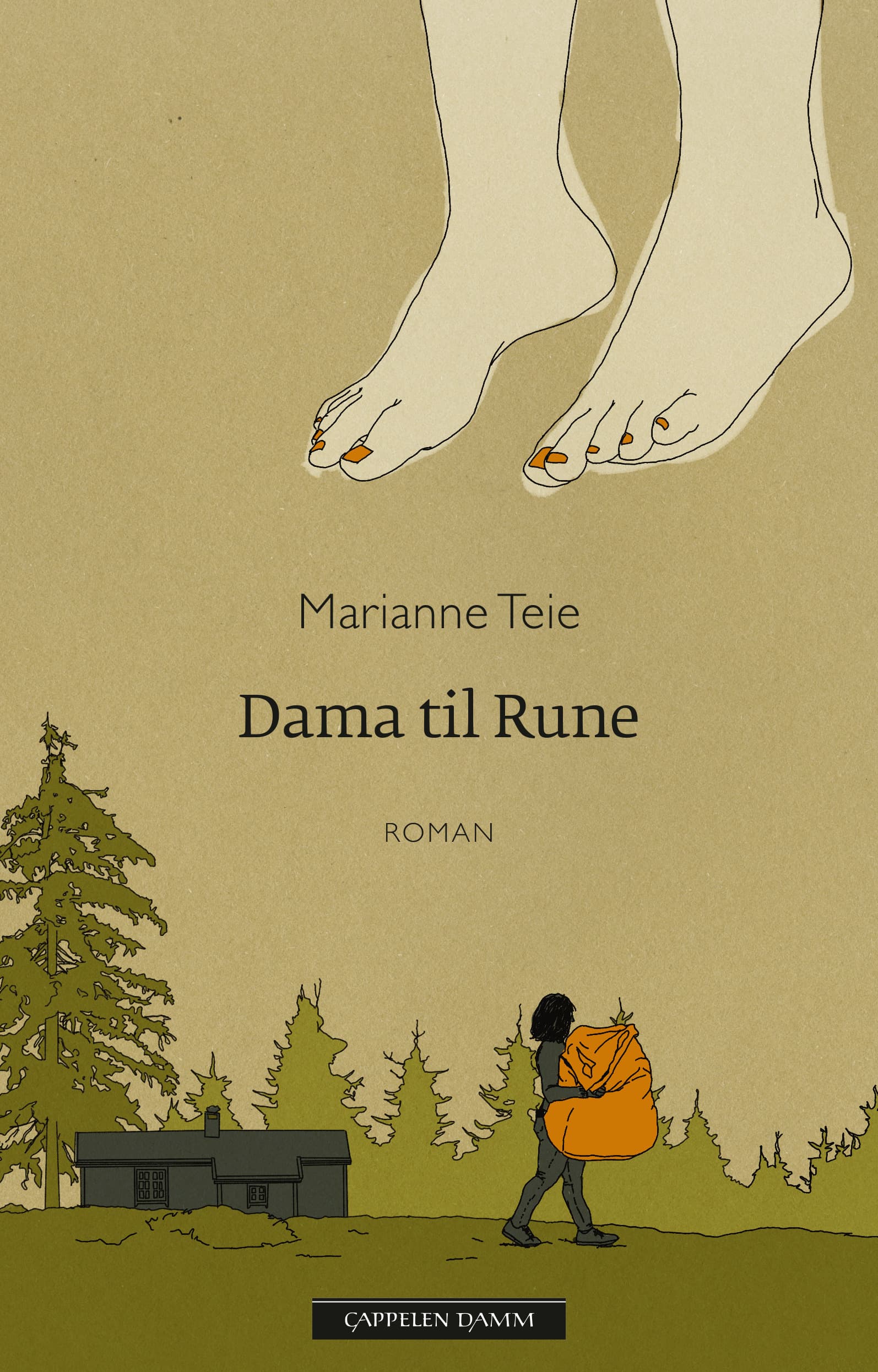 Omslag Dama til Rune av Marianne Teie (Ebok)