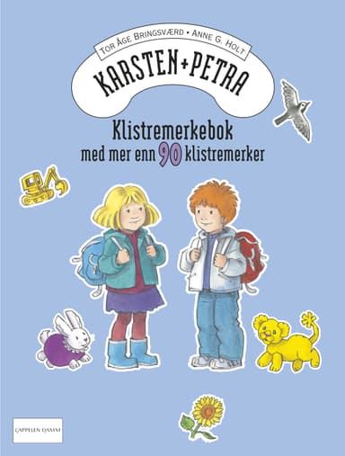 Karsten og Petra klistremerkebok