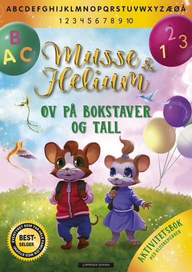 Musse & Helium - Øv på bokstaver og tall
