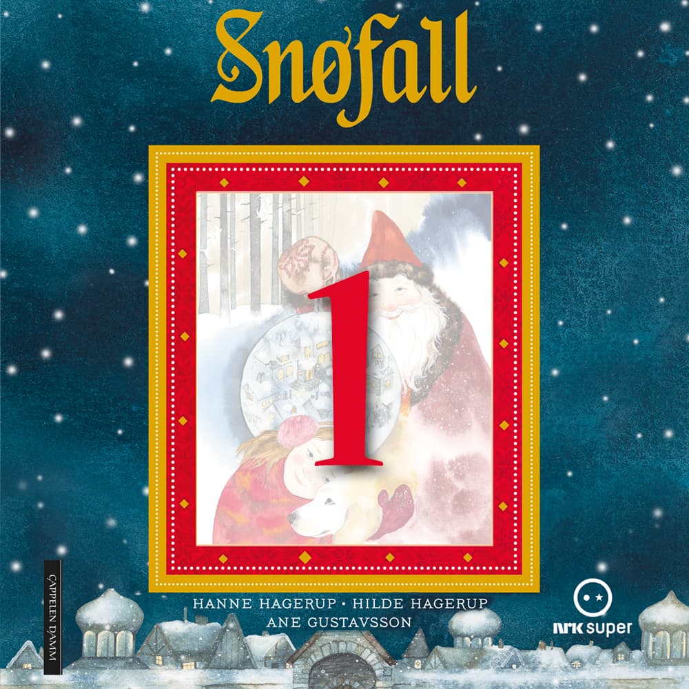 Omslag Snøfall 1. desember av Hanne Hagerup og Hilde Hagerup (Lydbok)