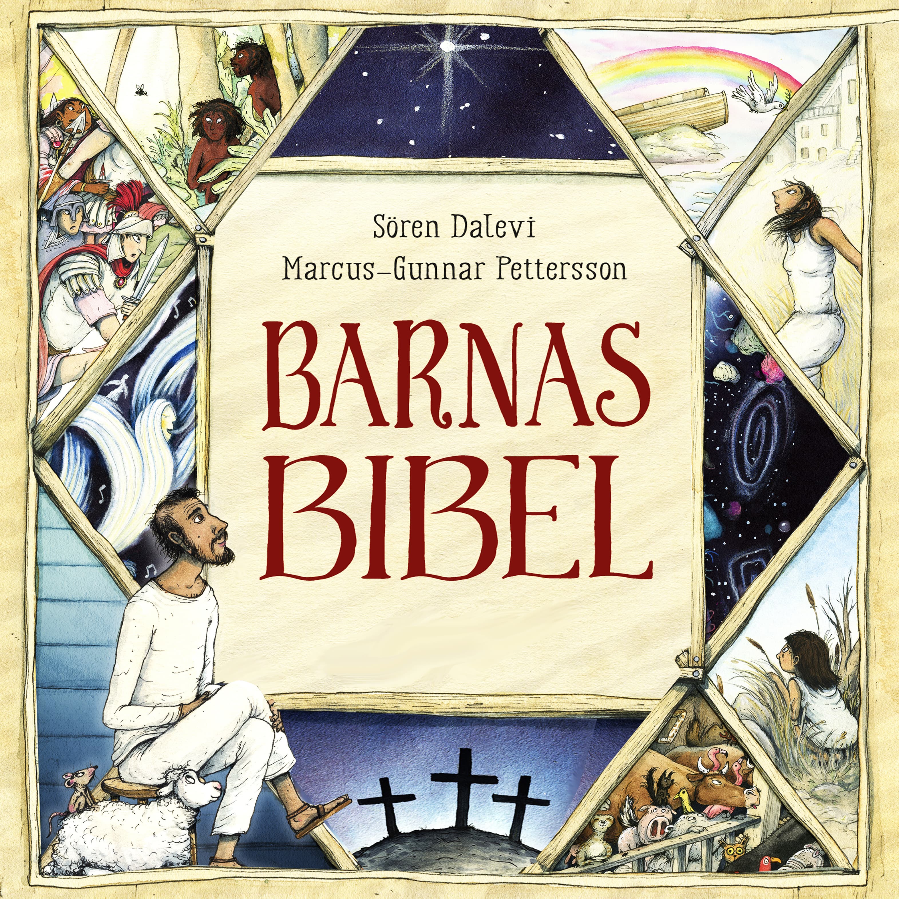 Omslag Barnas Bibel av Sören Dalevi (Lydbok)