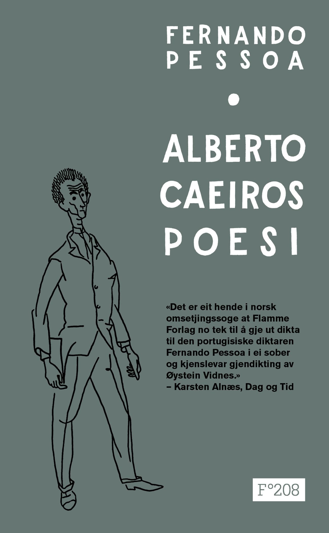 Omslag Alberto Caeiros poesi av Fernando Pessoa (Heftet)