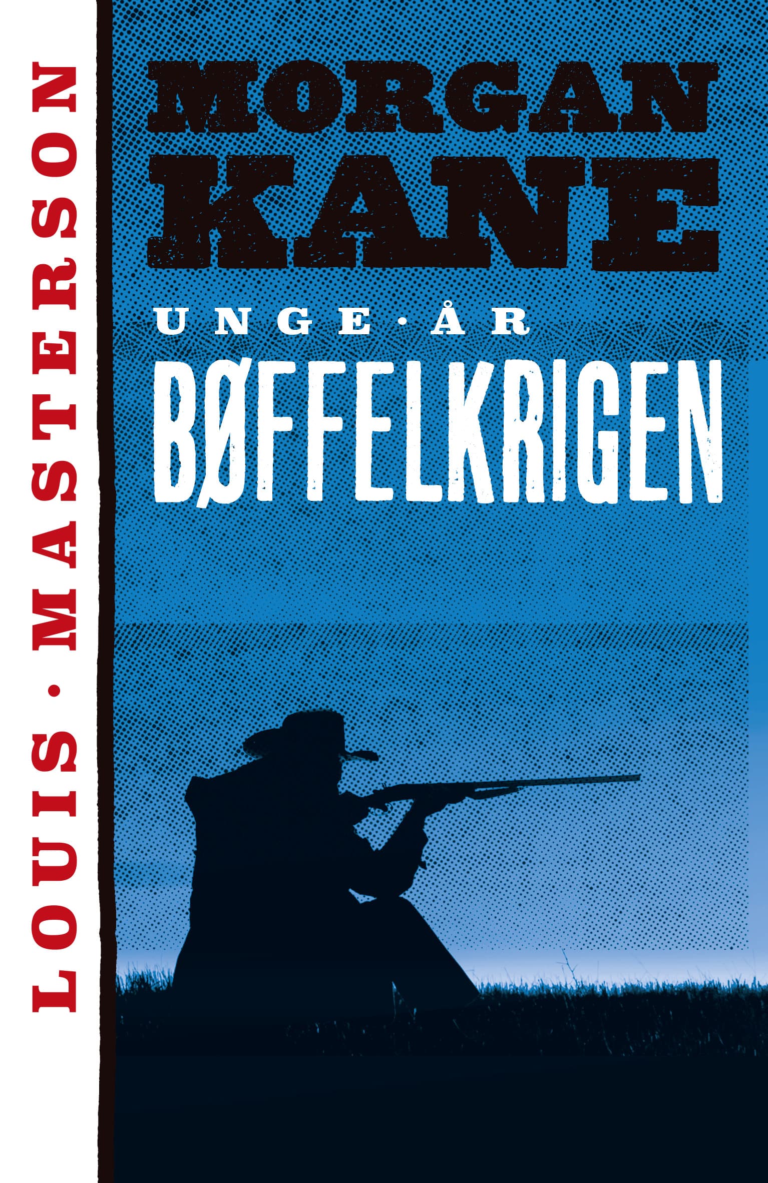 Omslag Bøffelkrigen av Louis Masterson (Heftet)
