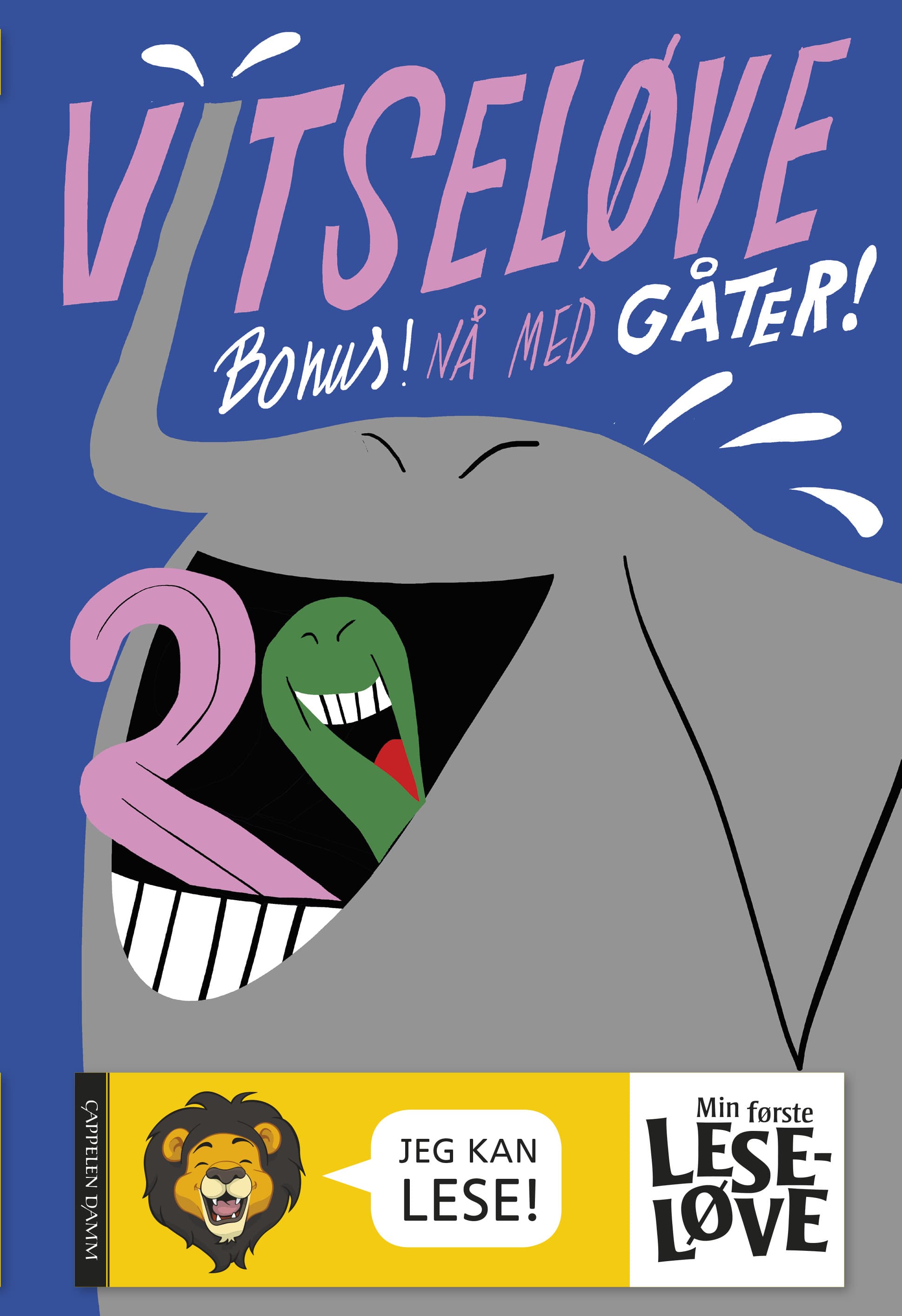 Omslag Min første leseløve - Vitseløve 2 av Steffen Sørum (Innbundet)
