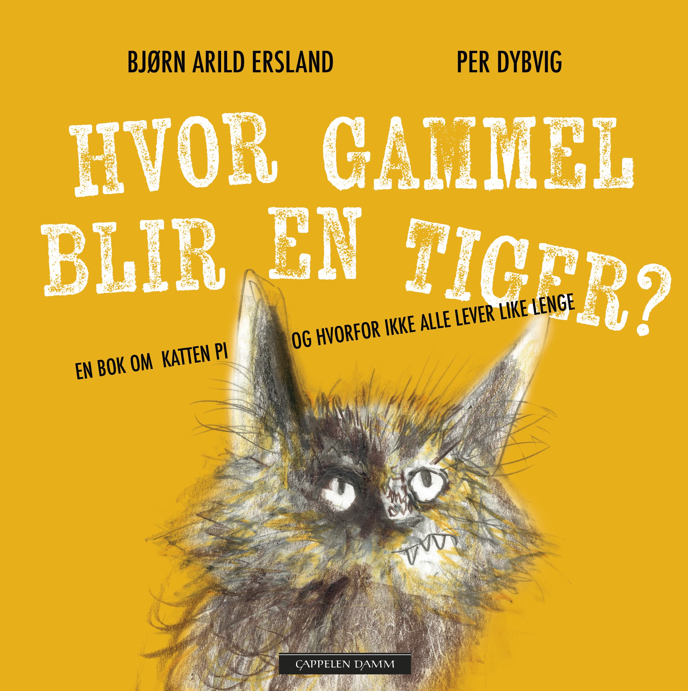 Omslag Hvor gammel blir en tiger? av Bjørn Arild Ersland (Ebok)