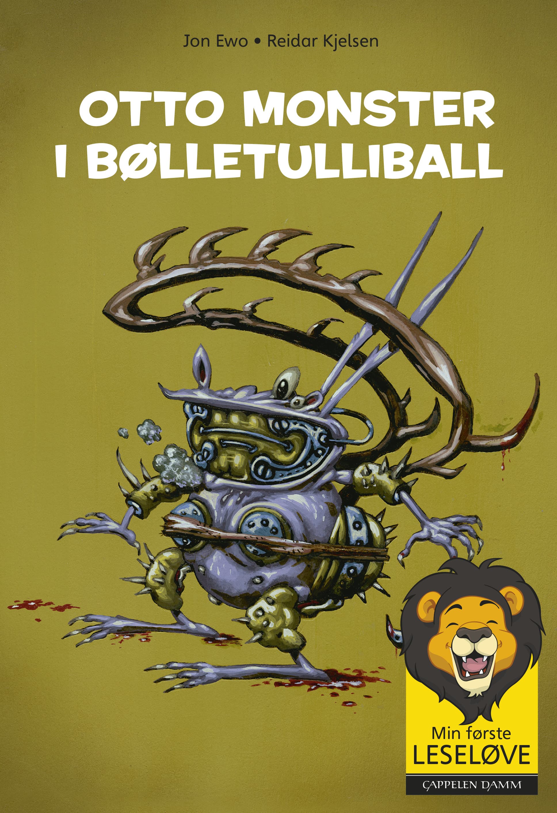 Omslag Min første leseløve - Otto monster i bølletulliball av Jon Ewo (Ebok)
