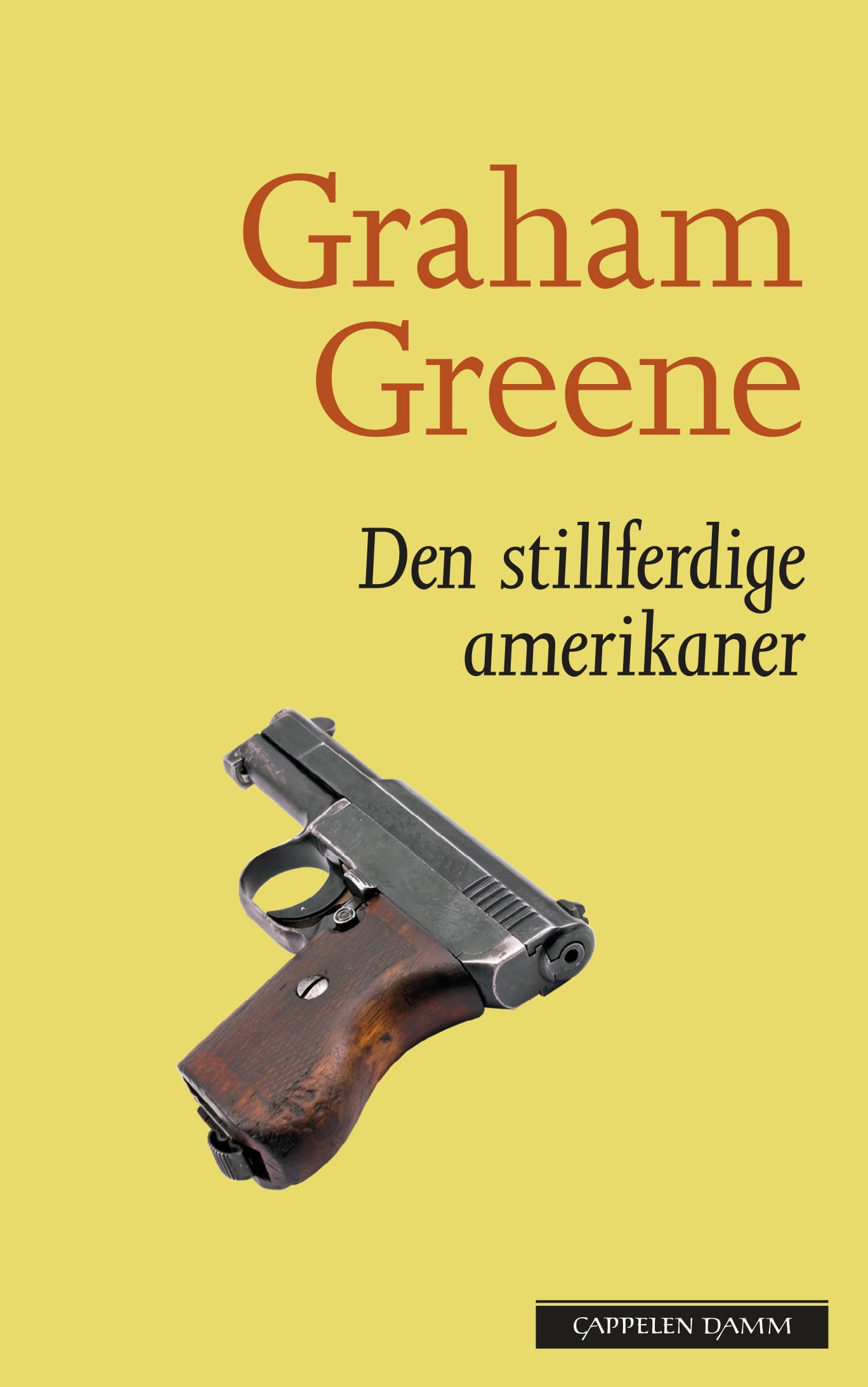 Omslag Den stillferdige amerikaner av Graham Greene (Heftet)