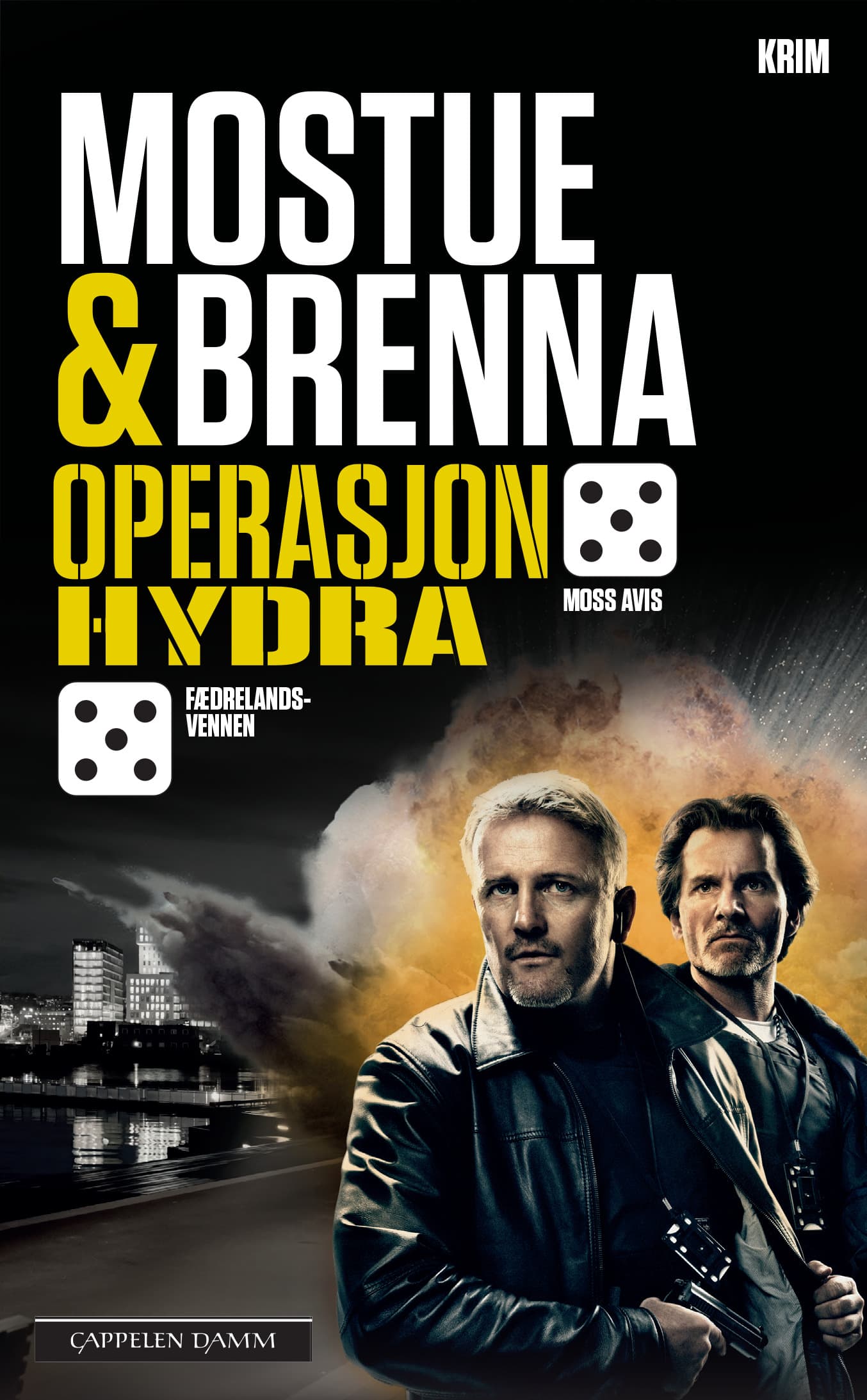 Omslag Operasjon Hydra av Sigbjørn Mostue og Johnny Brenna (Heftet)