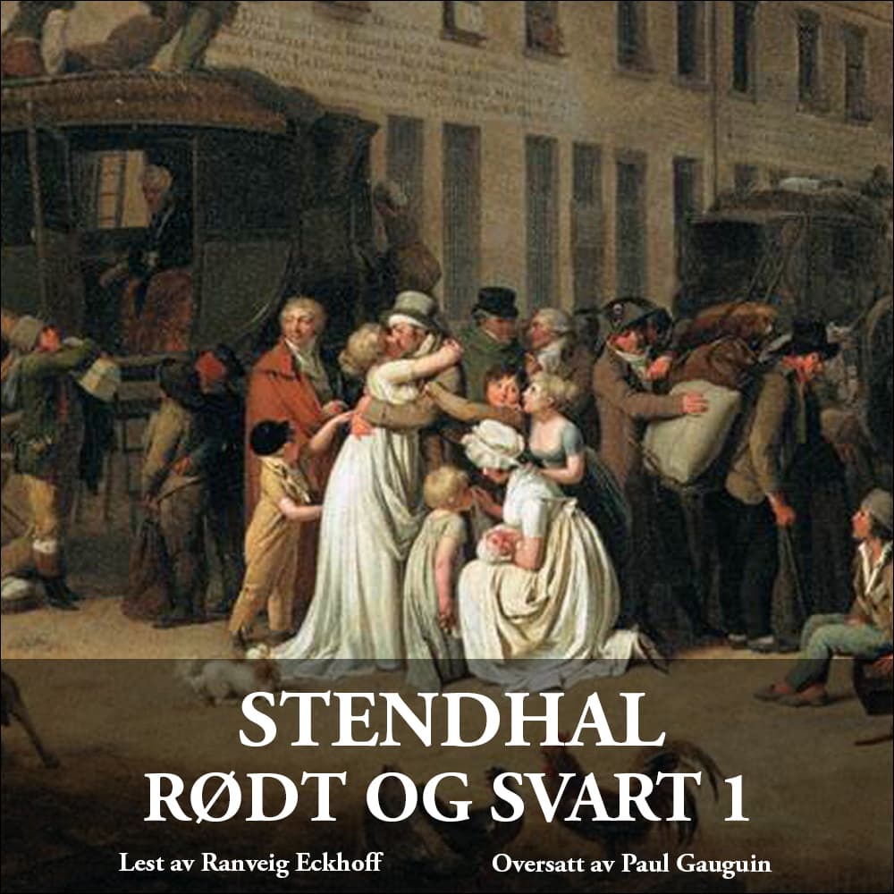 Omslag Rødt og svart 1 av Stendhal (Lydbok)