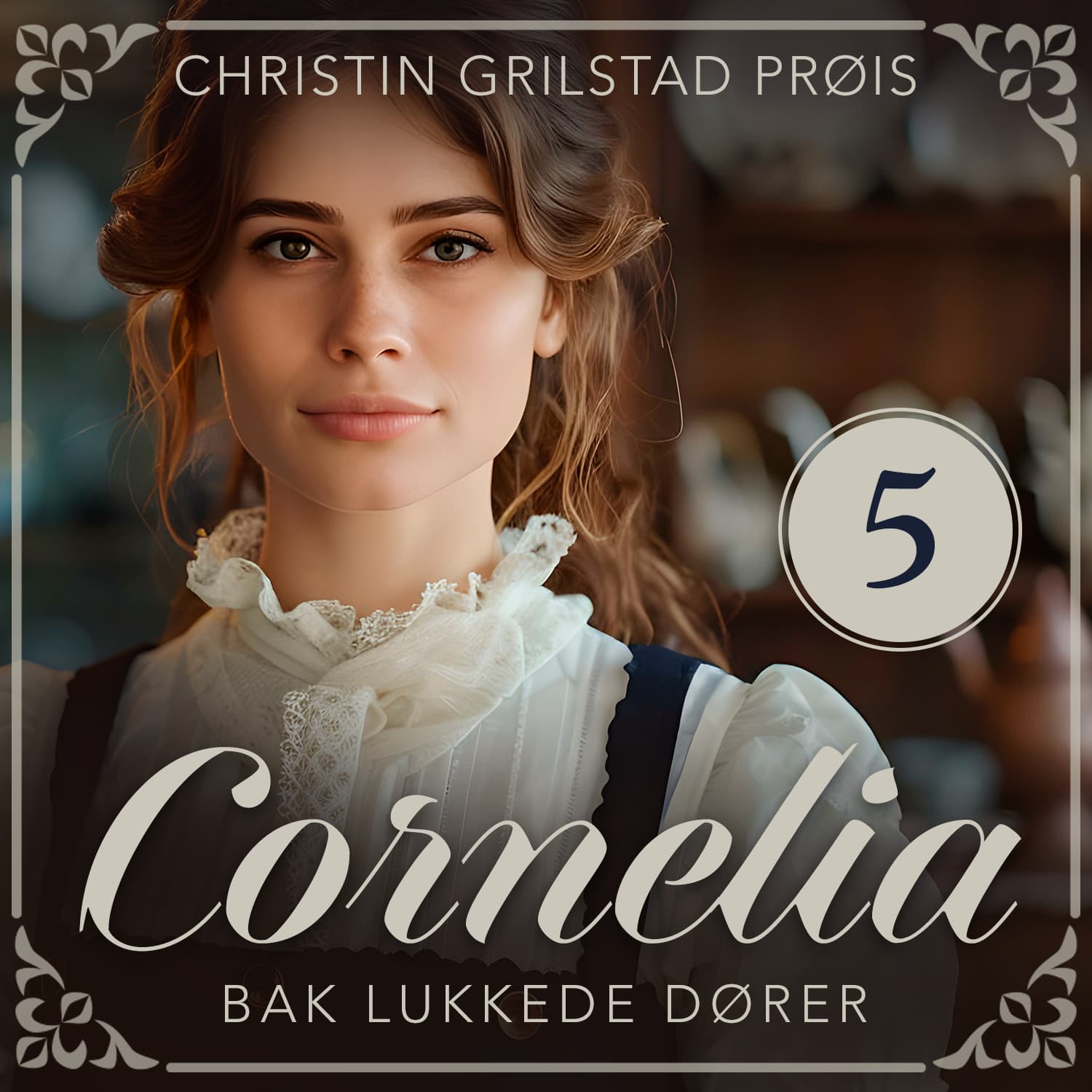 Omslag Bak lukkede dører av Christin Grilstad Prøis (Lydbok)