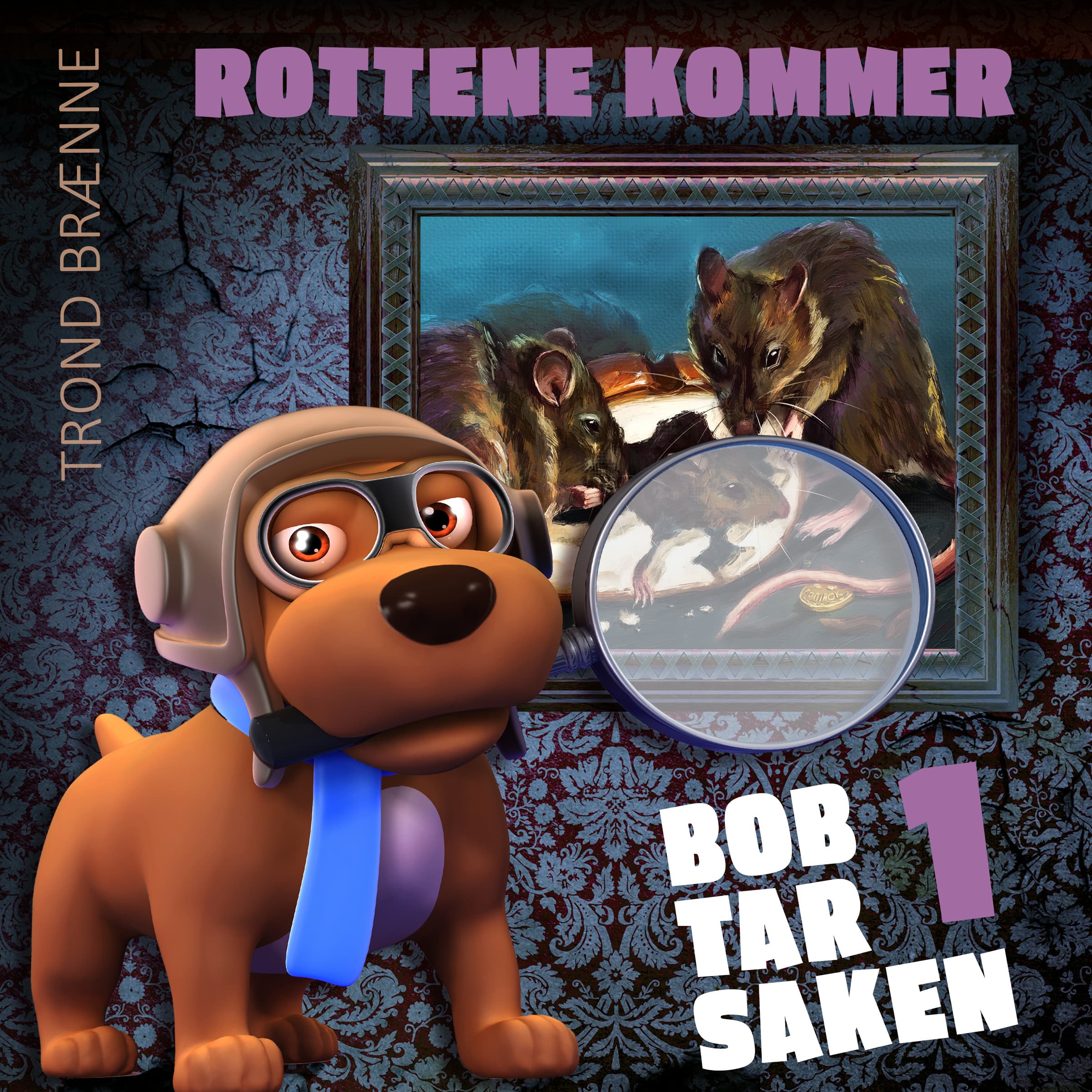 Omslag Rottene kommer av Trond Brænne (Lydbok)