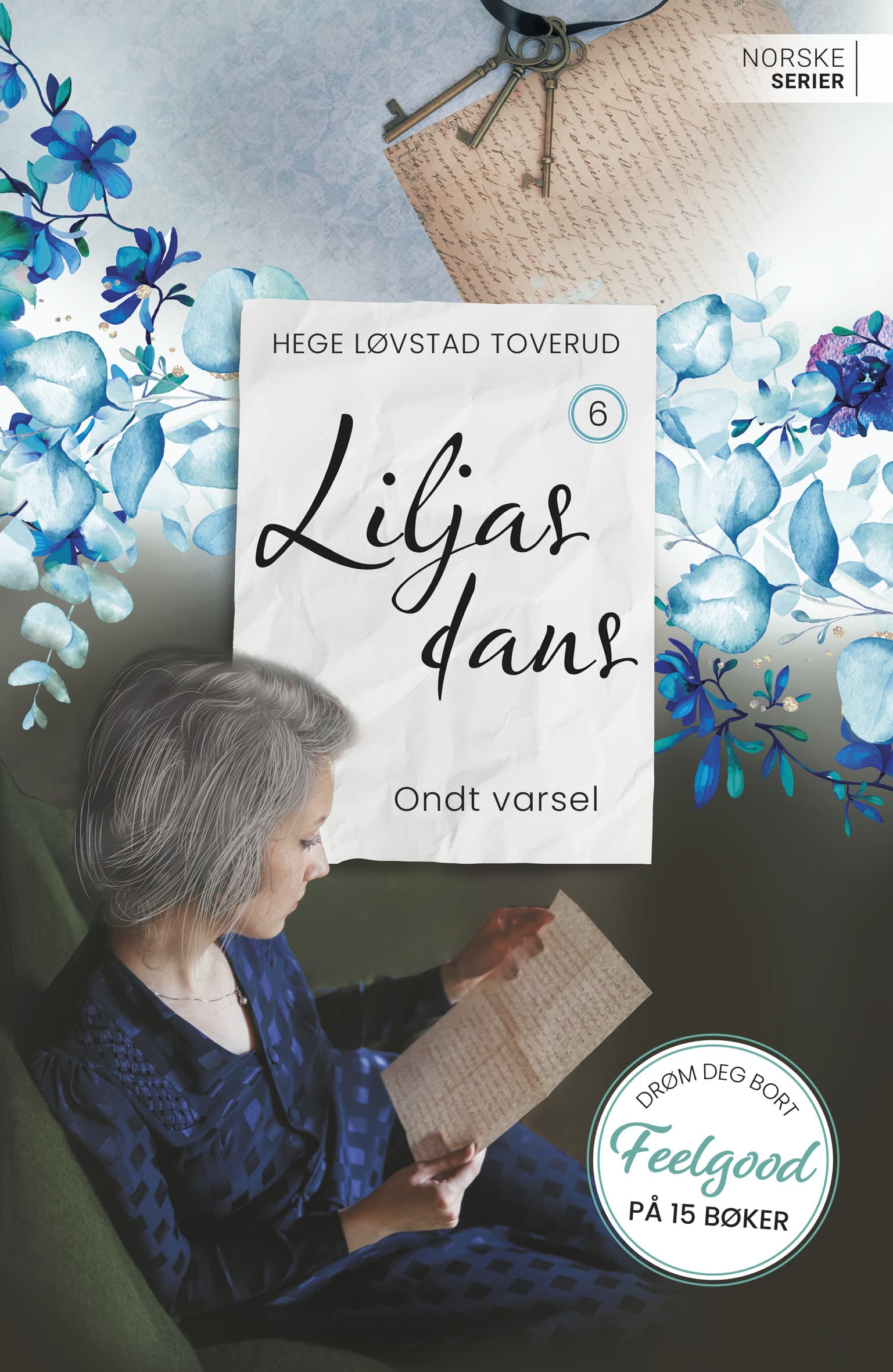 Omslag Ondt varsel av Hege Løvstad Toverud (Heftet)