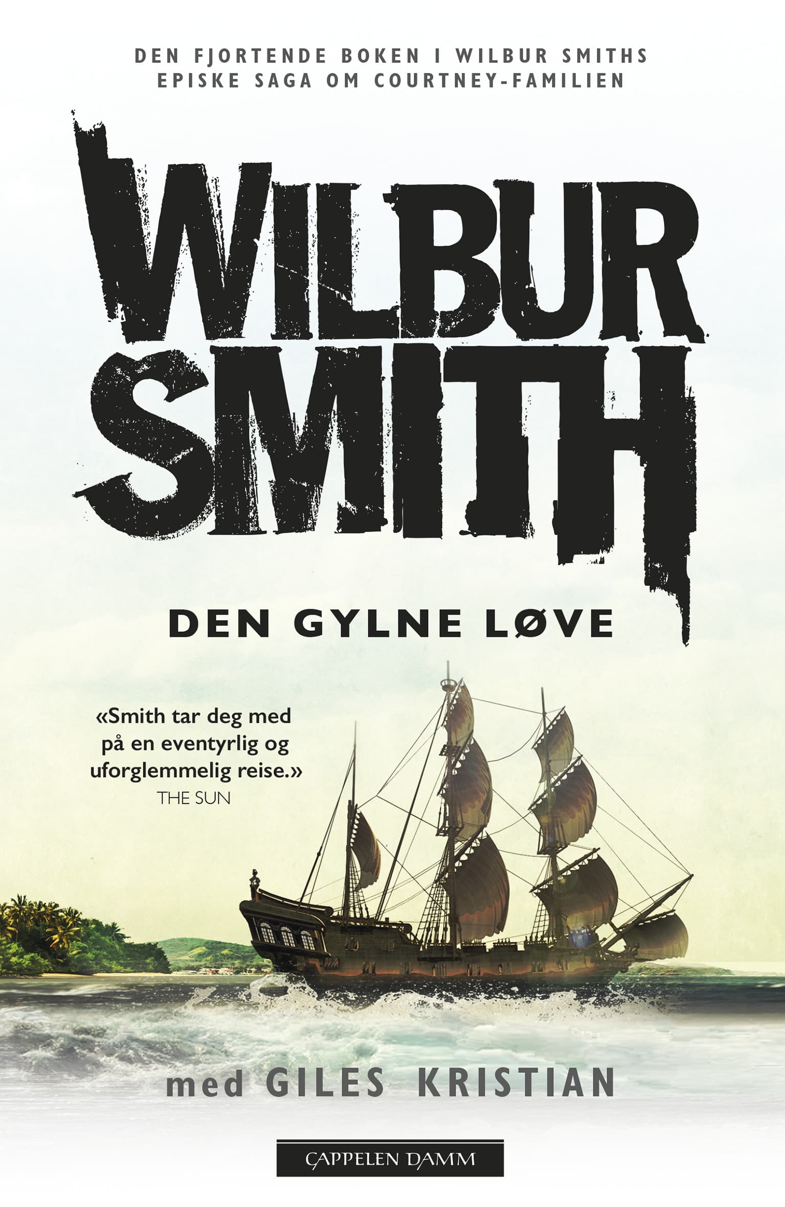 Omslag Den gylne løve av Wilbur Smith (Heftet)