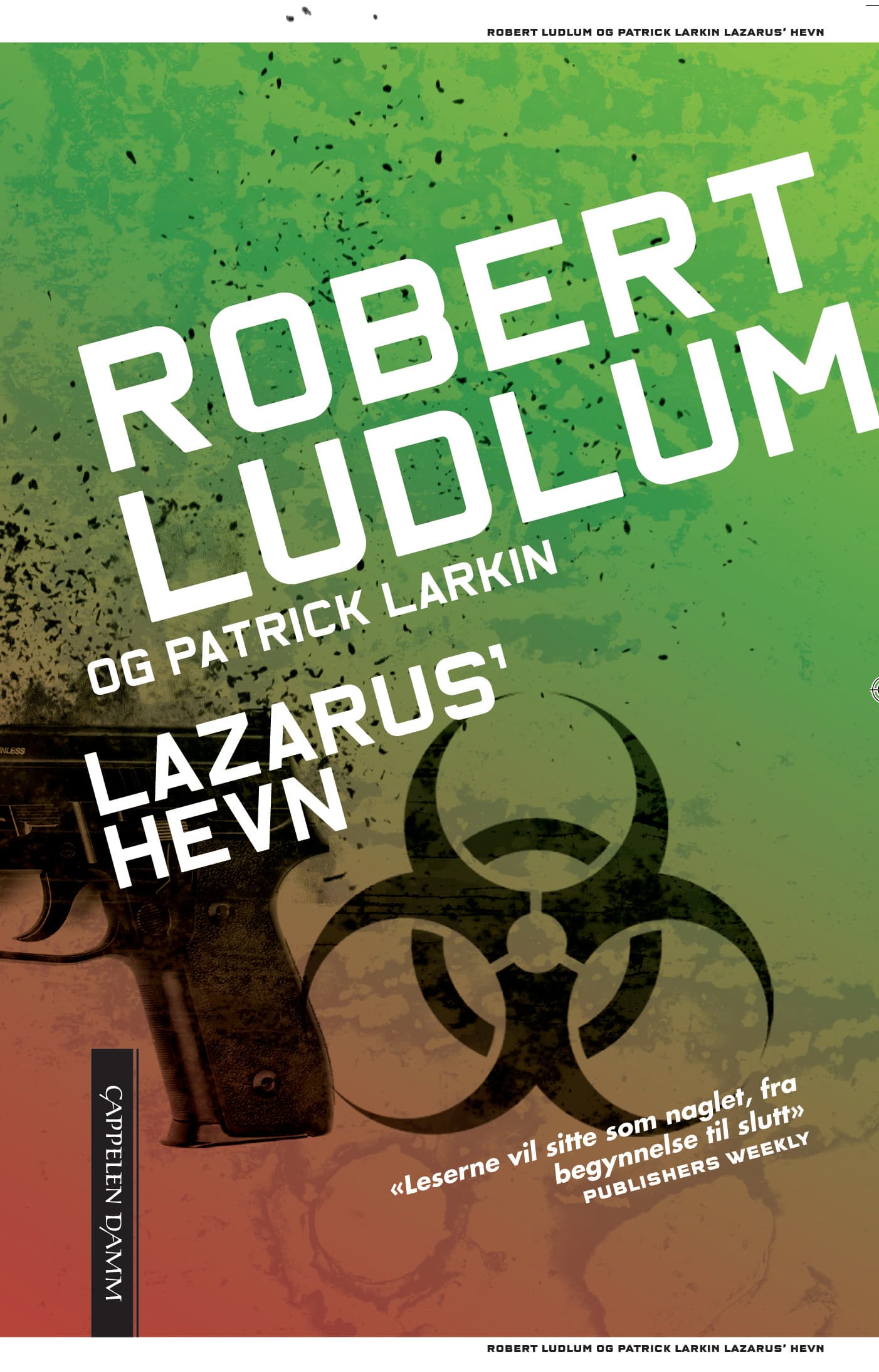 Omslag Lazarus' hevn av Robert Ludlum (Heftet)