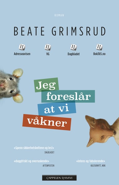 Omslag av "Jeg foreslår at vi våkner"