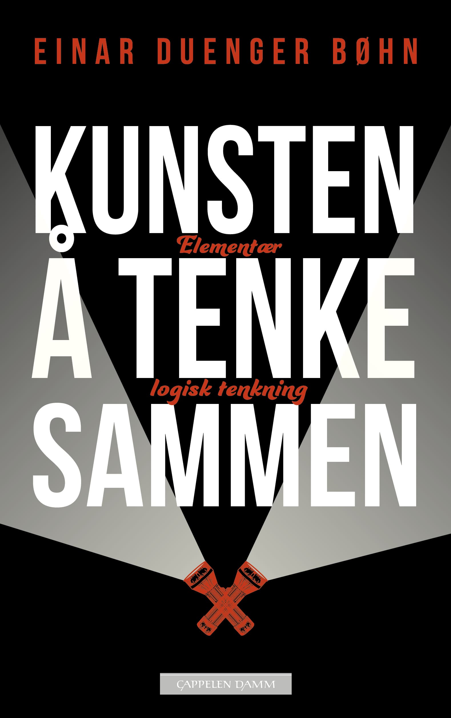 Omslag Kunsten å tenke sammen av Einar Duenger Bøhn (Innbundet)