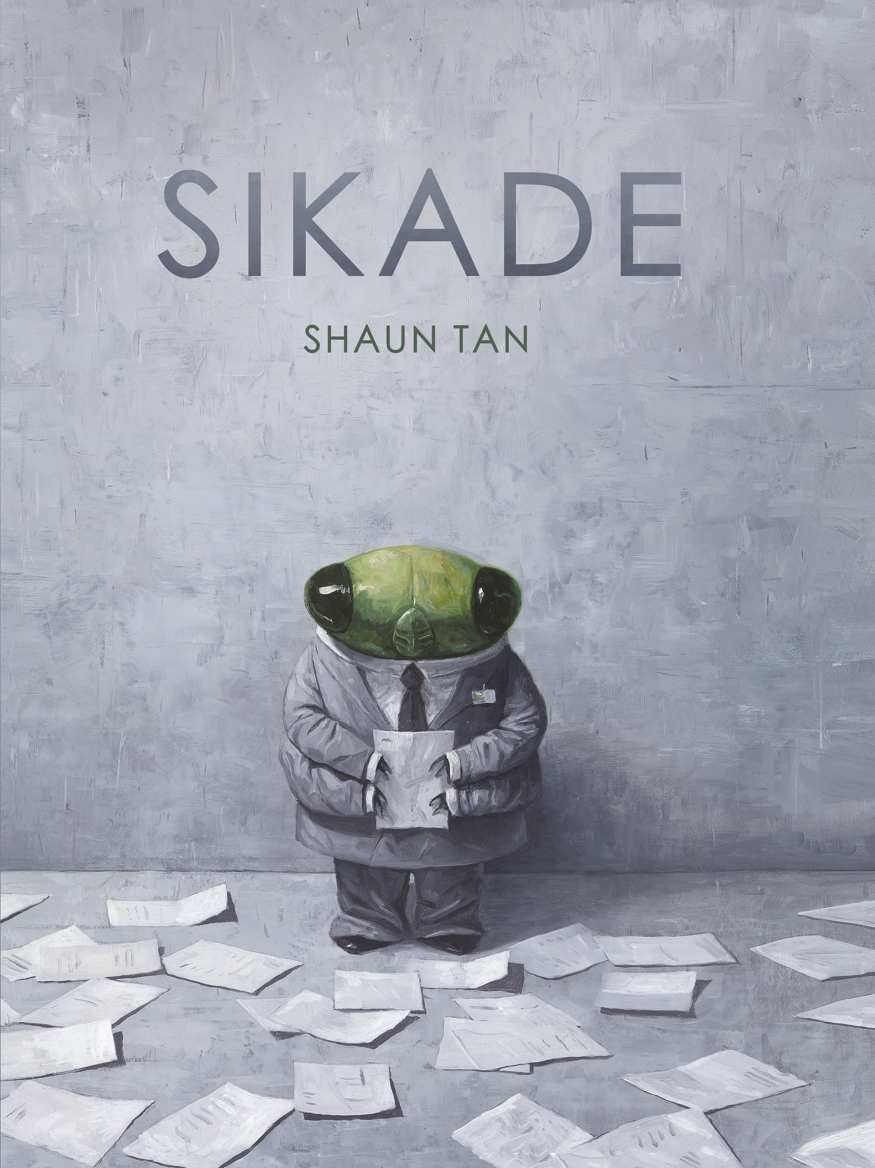 Omslag Sikade av Shaun Tan (Innbundet)