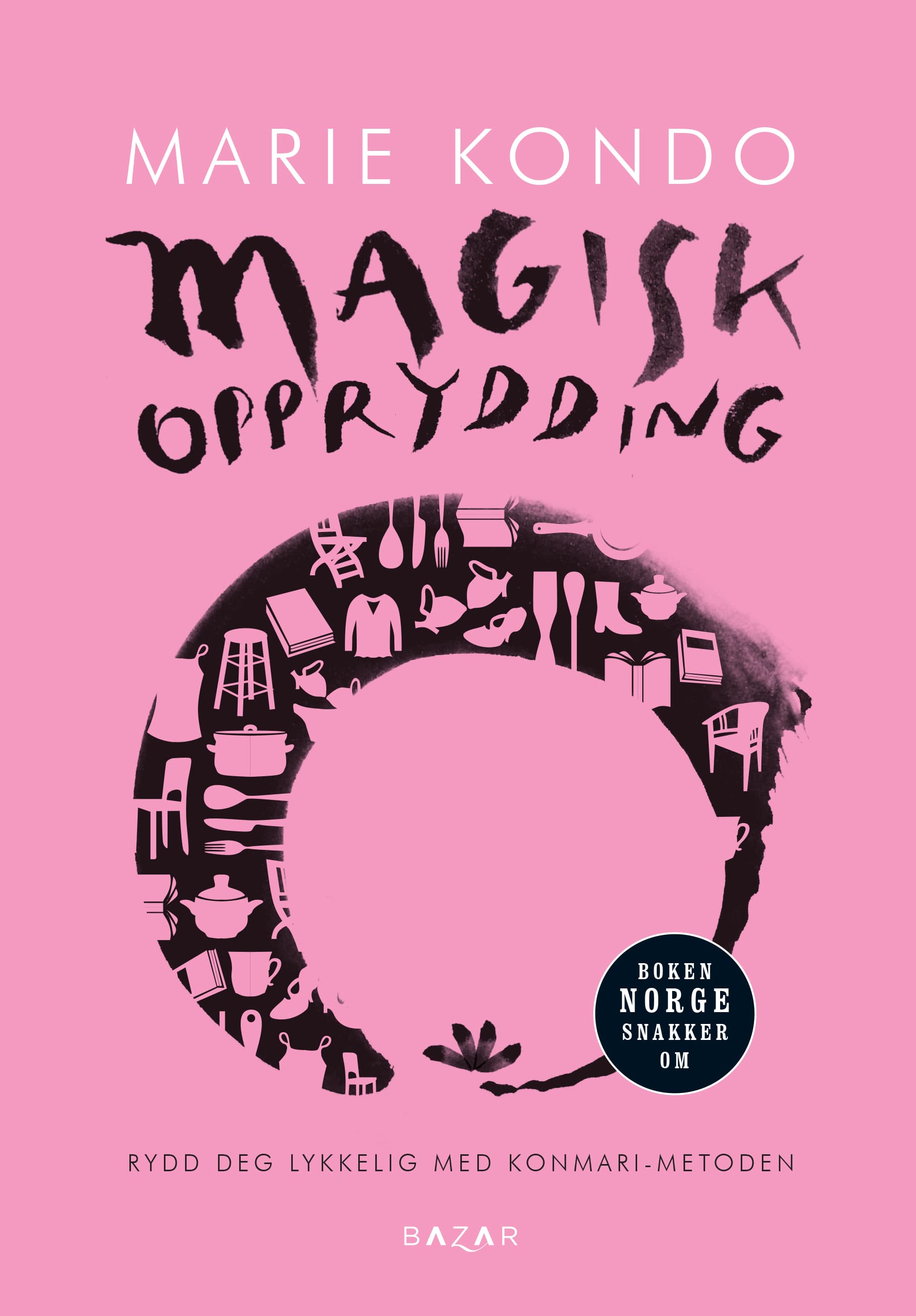Omslag Magisk opprydding av Marie Kondo (Heftet)