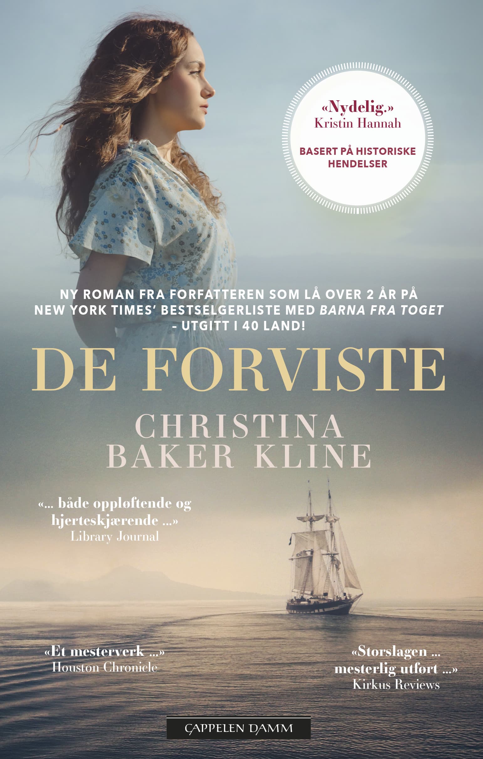 Omslag De forviste av Christina Baker Kline (Heftet)