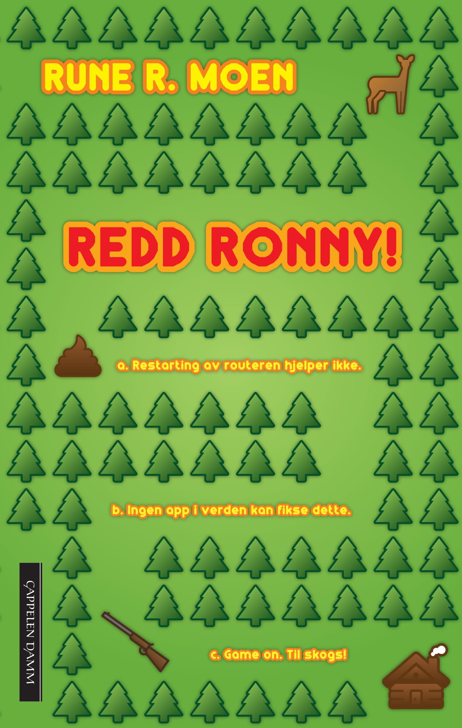 Omslag Redd Ronny! av Rune R. Moen (Ebok)